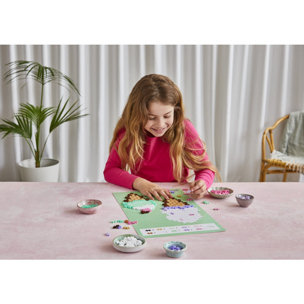 Plus-Plus Pussel By Number Ice Cream Cones 250pcs