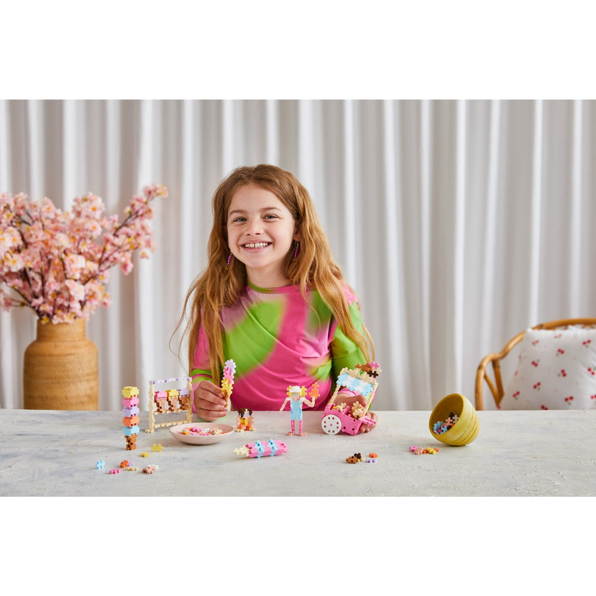 Plus-Plus Learn To Build Ice Cream Shop