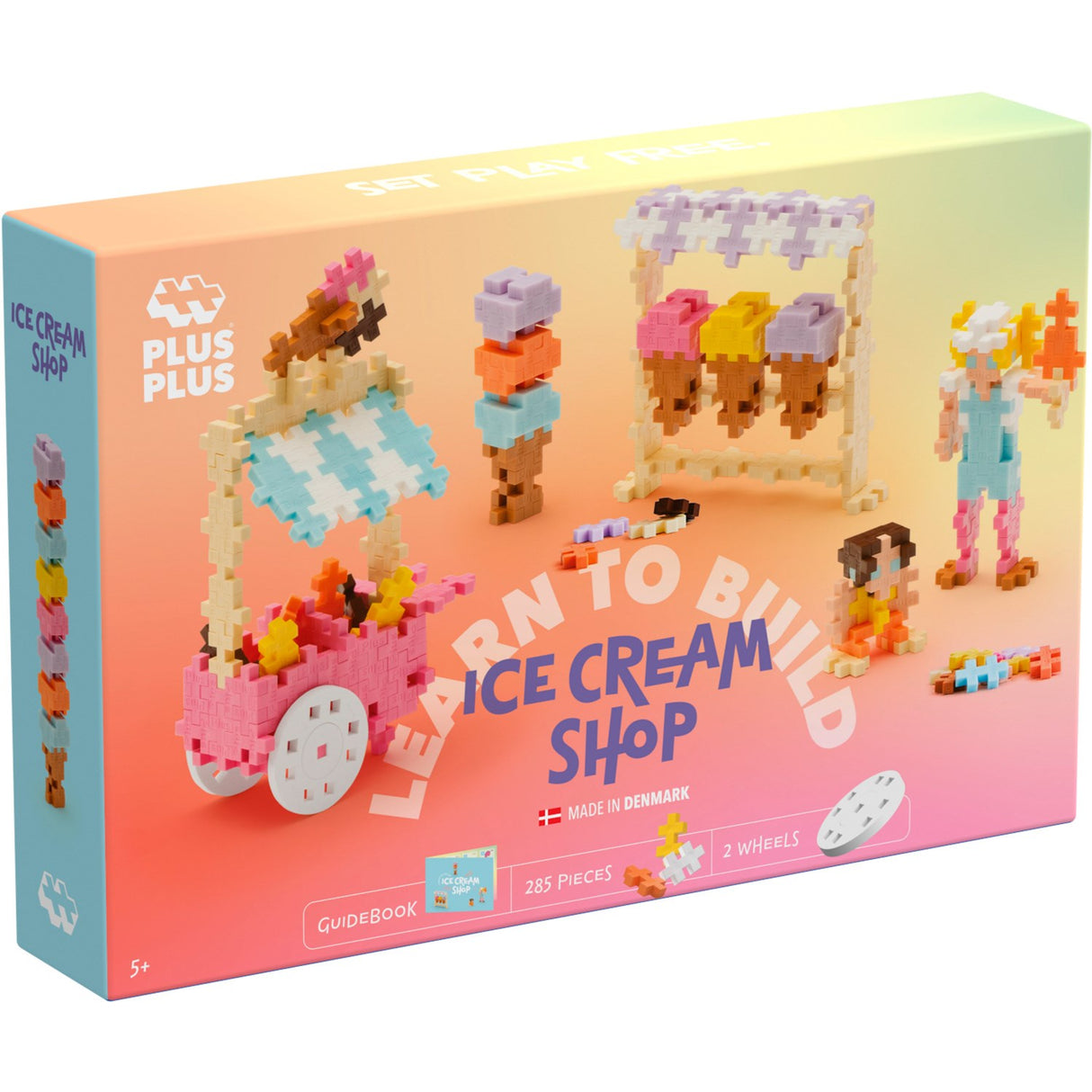 Plus-Plus Learn To Build Ice Cream Shop