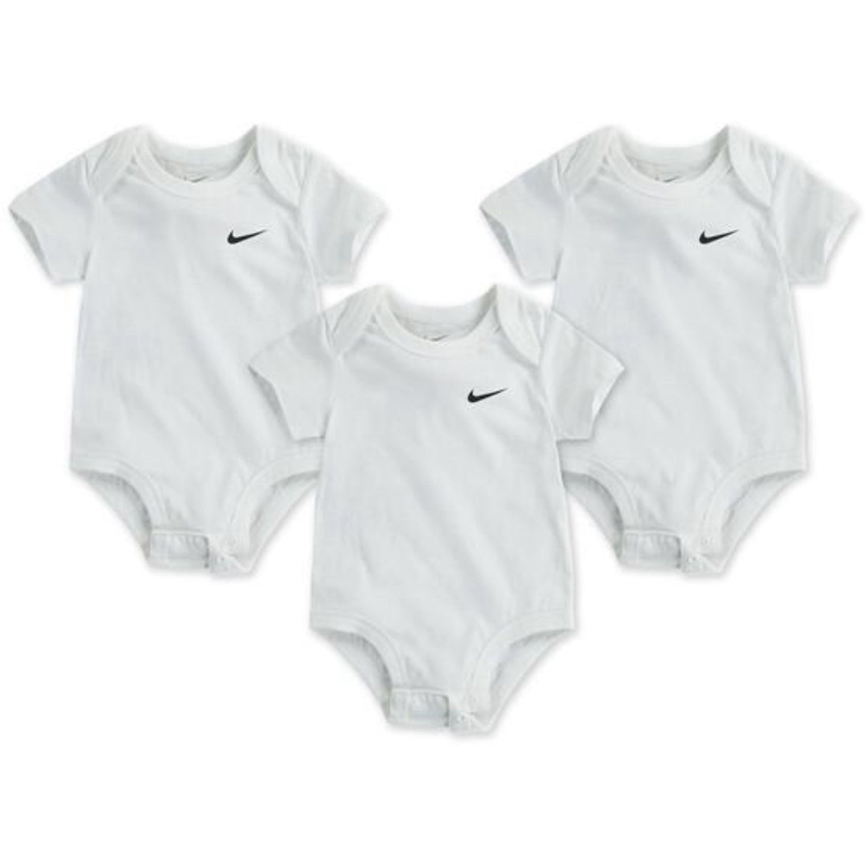 NIKE White 3-Pack Swoosh Body