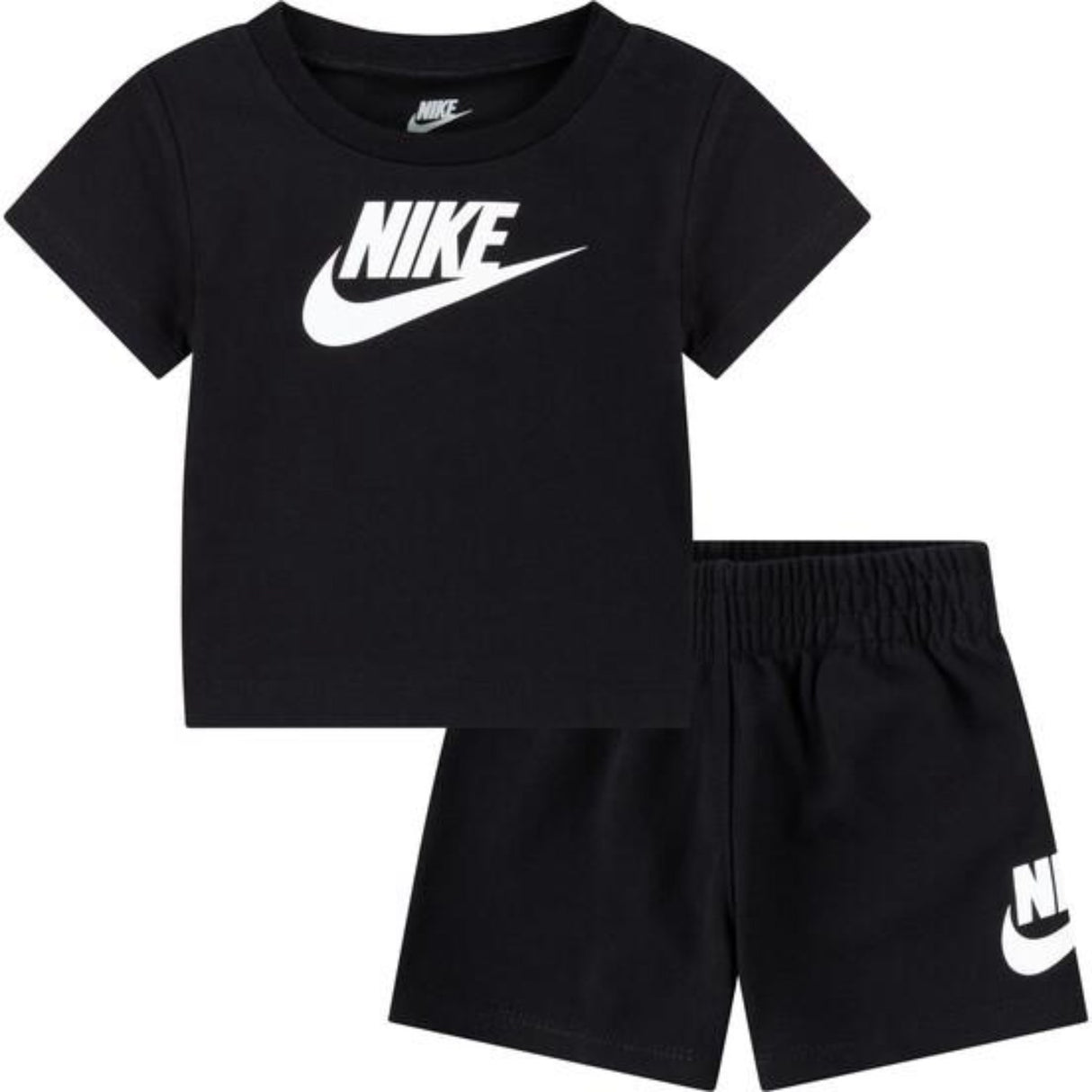 NIKE Black Club T-Shirt Och Shorts Sett