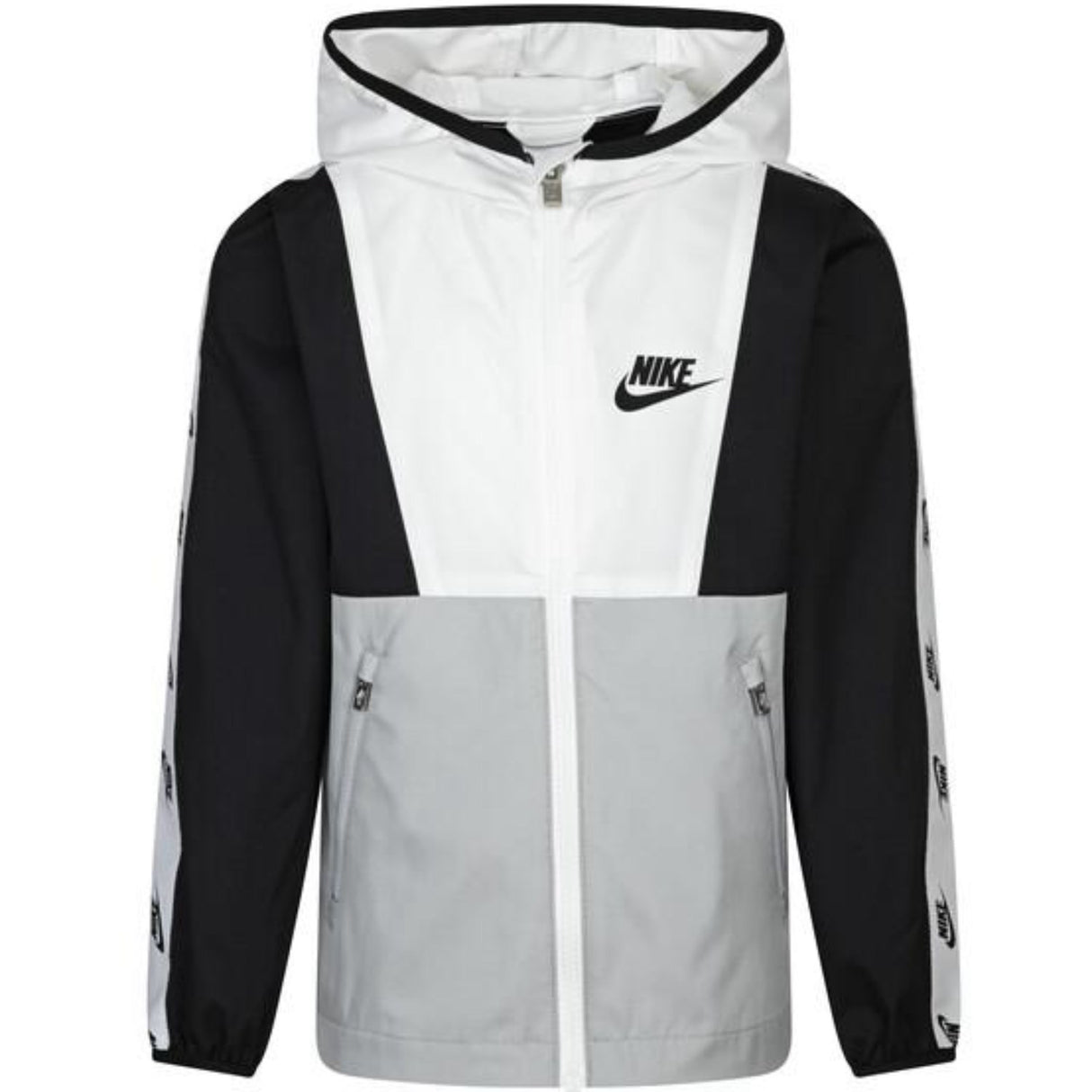 NIKE Black Färg Block Jacka