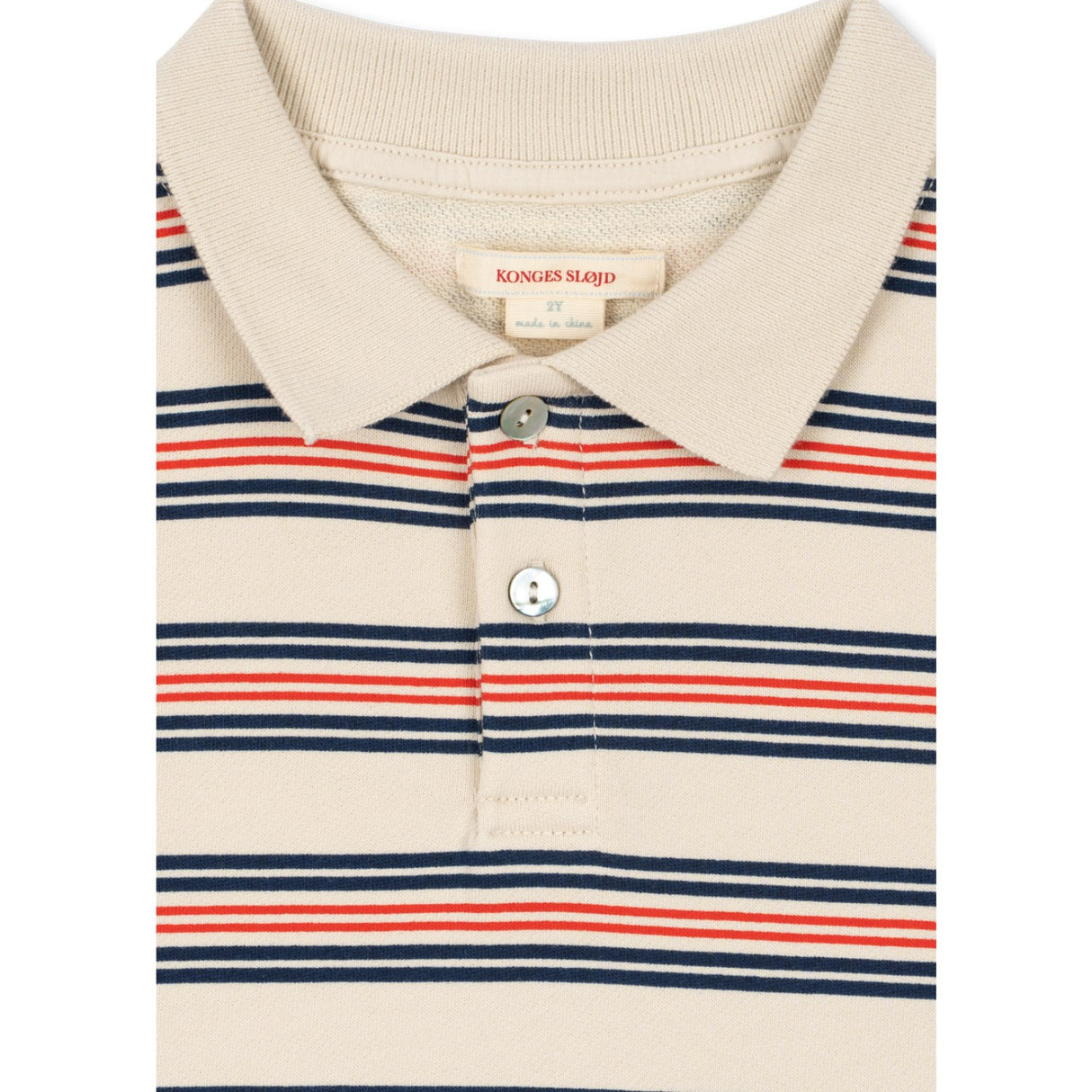Konges Sløjd Stripie Stripe Spotty Ss Pikétröja Gots