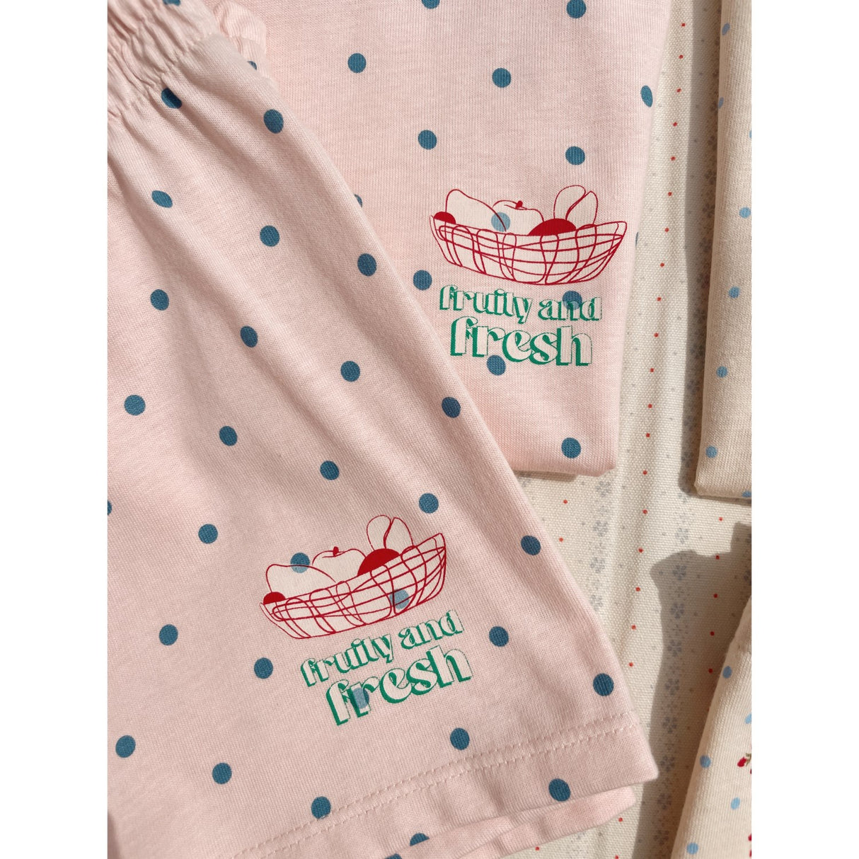 Konges Sløjd Rosewater Dot Lin Tee Sett Gots