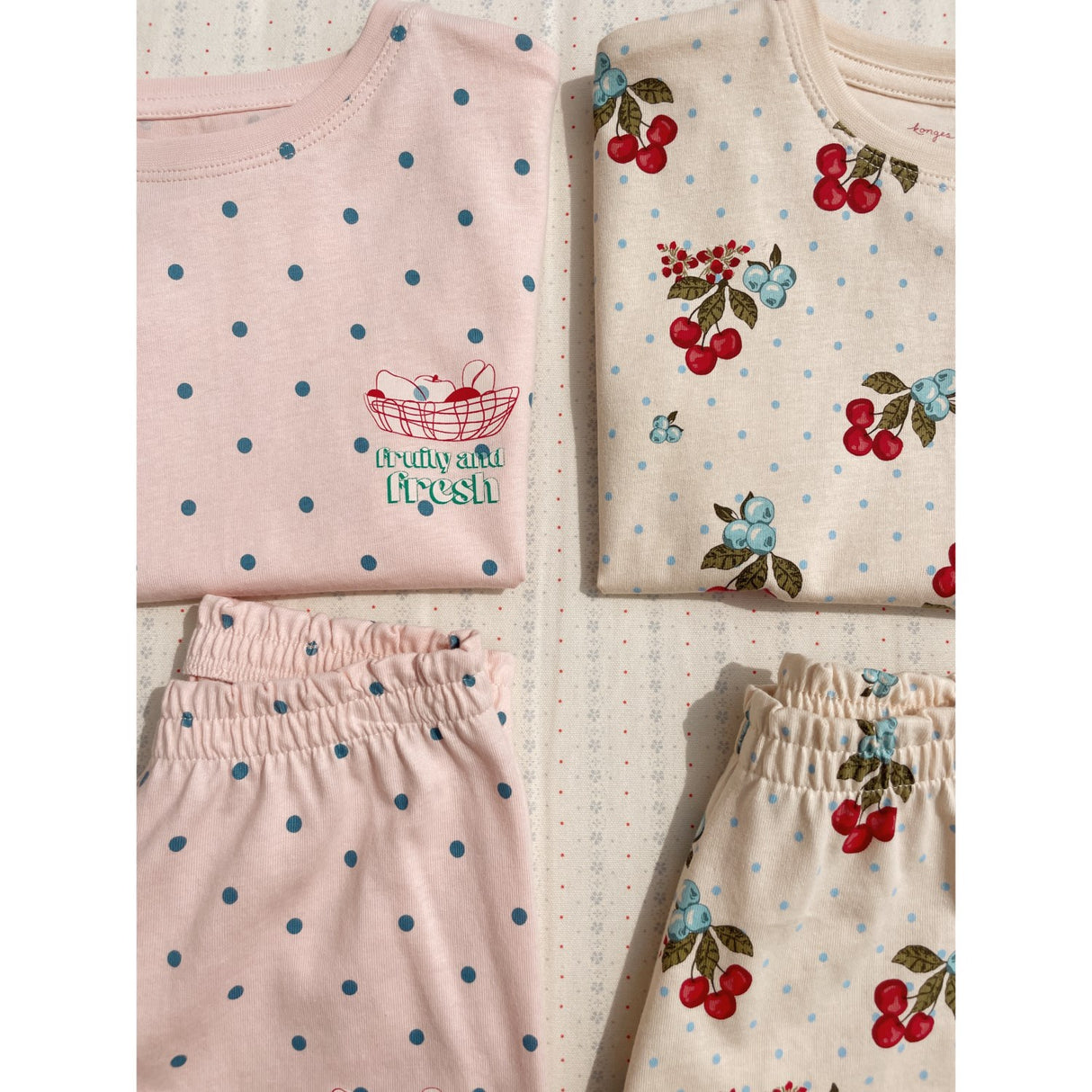 Konges Sløjd Marmelatta Lin Tee Sett Gots