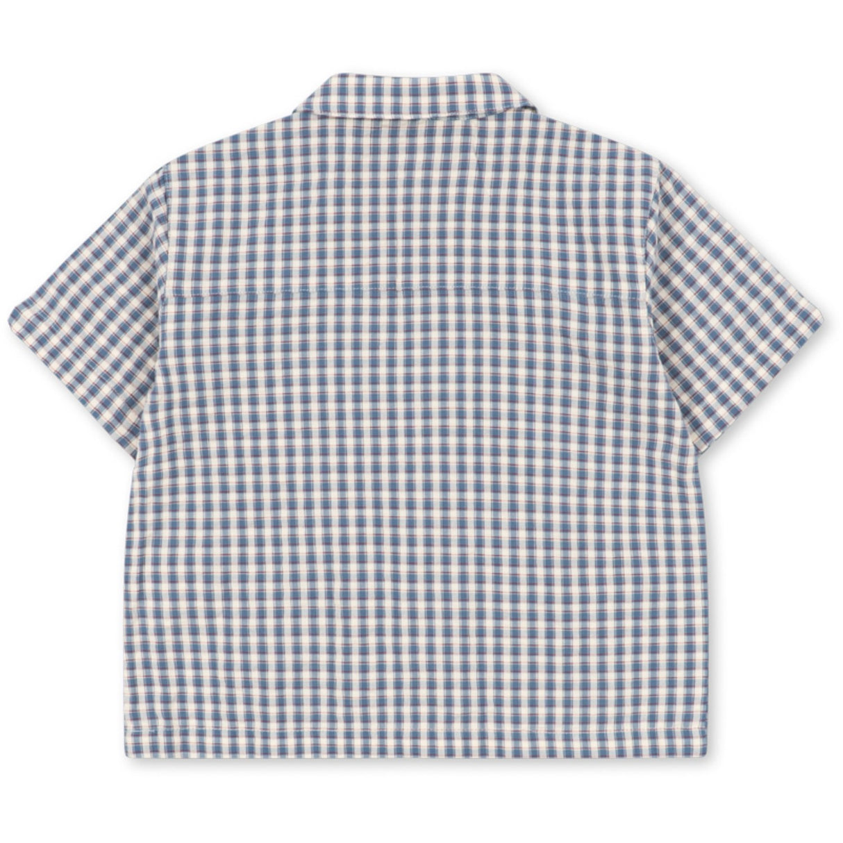 Konges Sløjd Captains Check Kim Ss Skjorta Gots