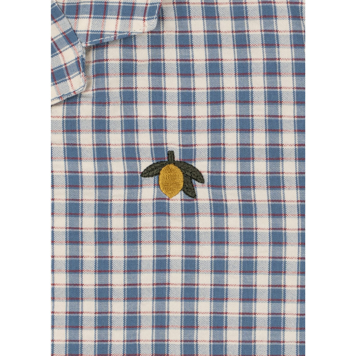 Konges Sløjd Captains Check Kim Ss Skjorta Gots