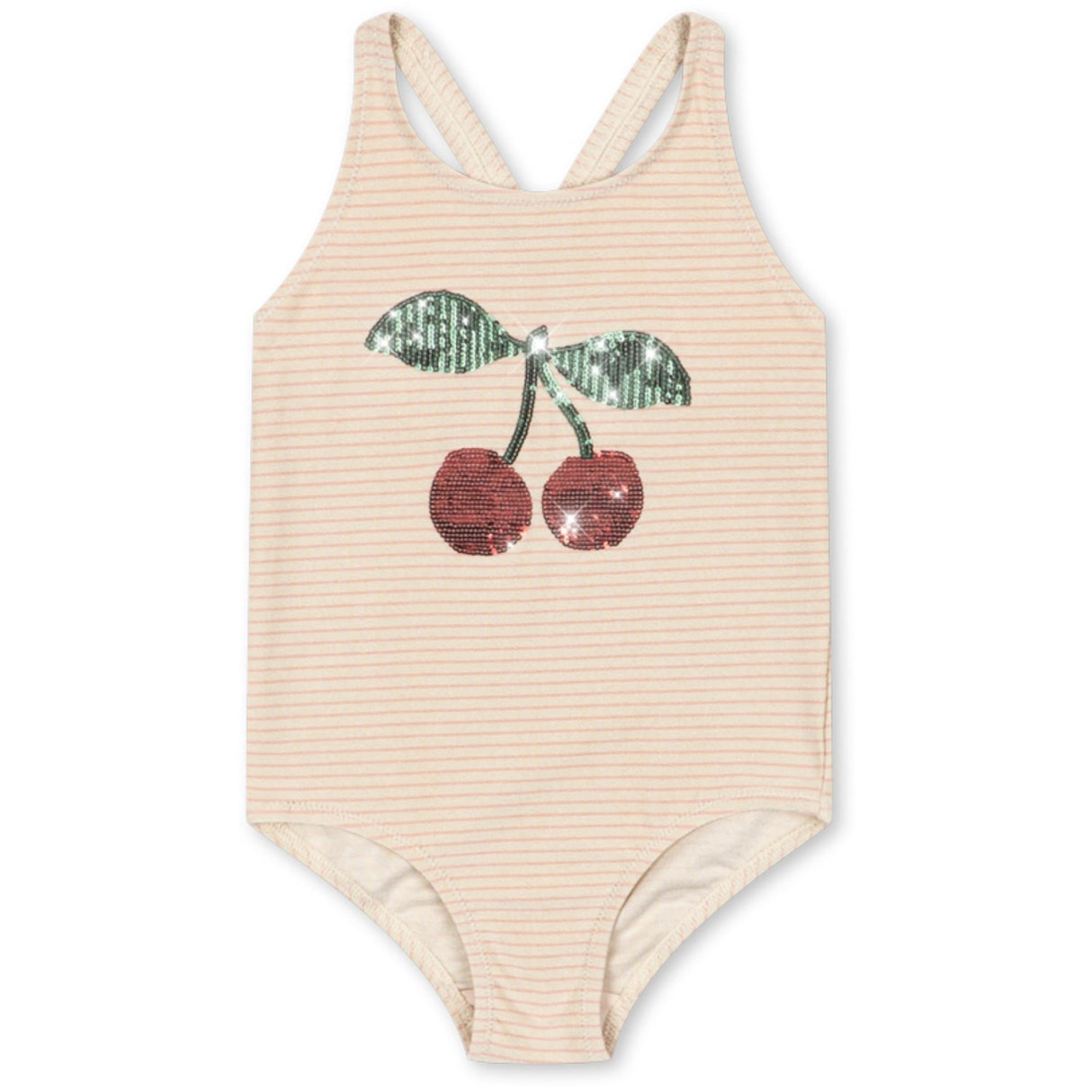 Konges Sløjd Rose Stripe Jade Baddräkt