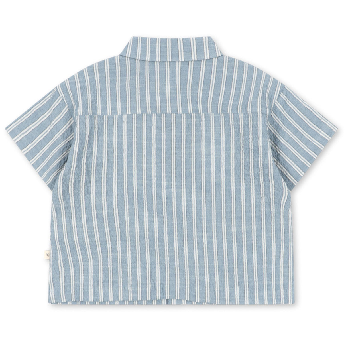 Konges Sløjd Trio Bleu Stripe Elliot Ss Skjorta Gots