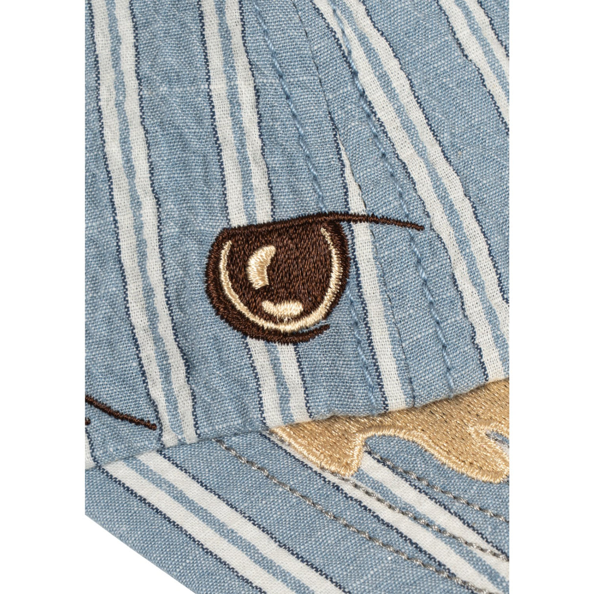 Konges Sløjd Trio Bleu Stripe Elliot Shark Keps Gots