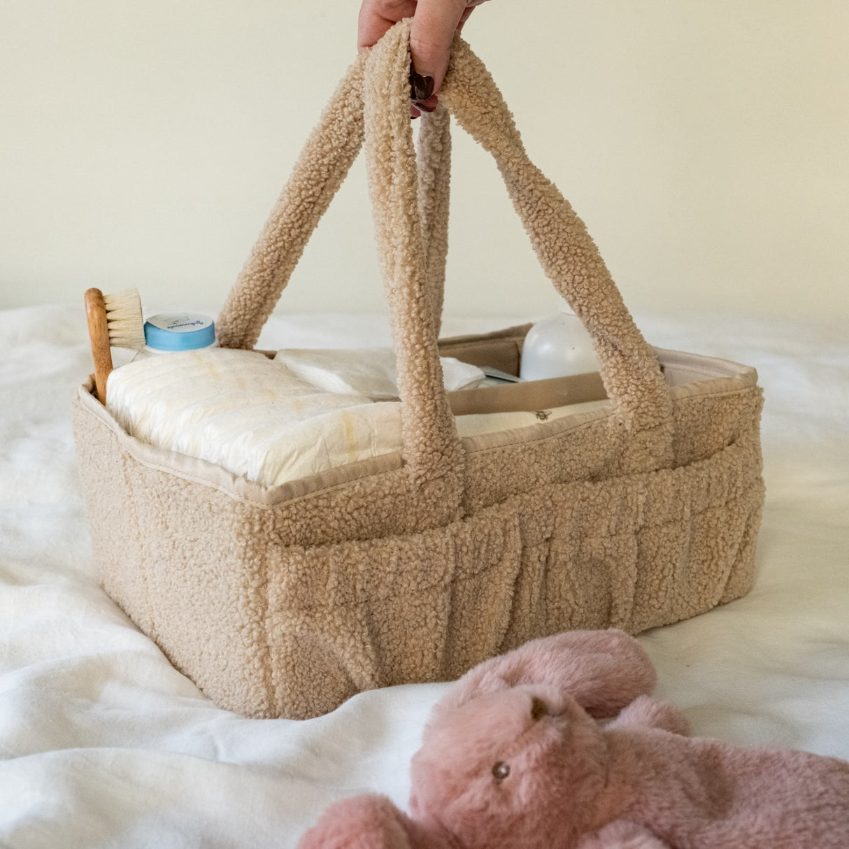That's Mine Soft Beige Lumi Nursing Organizer