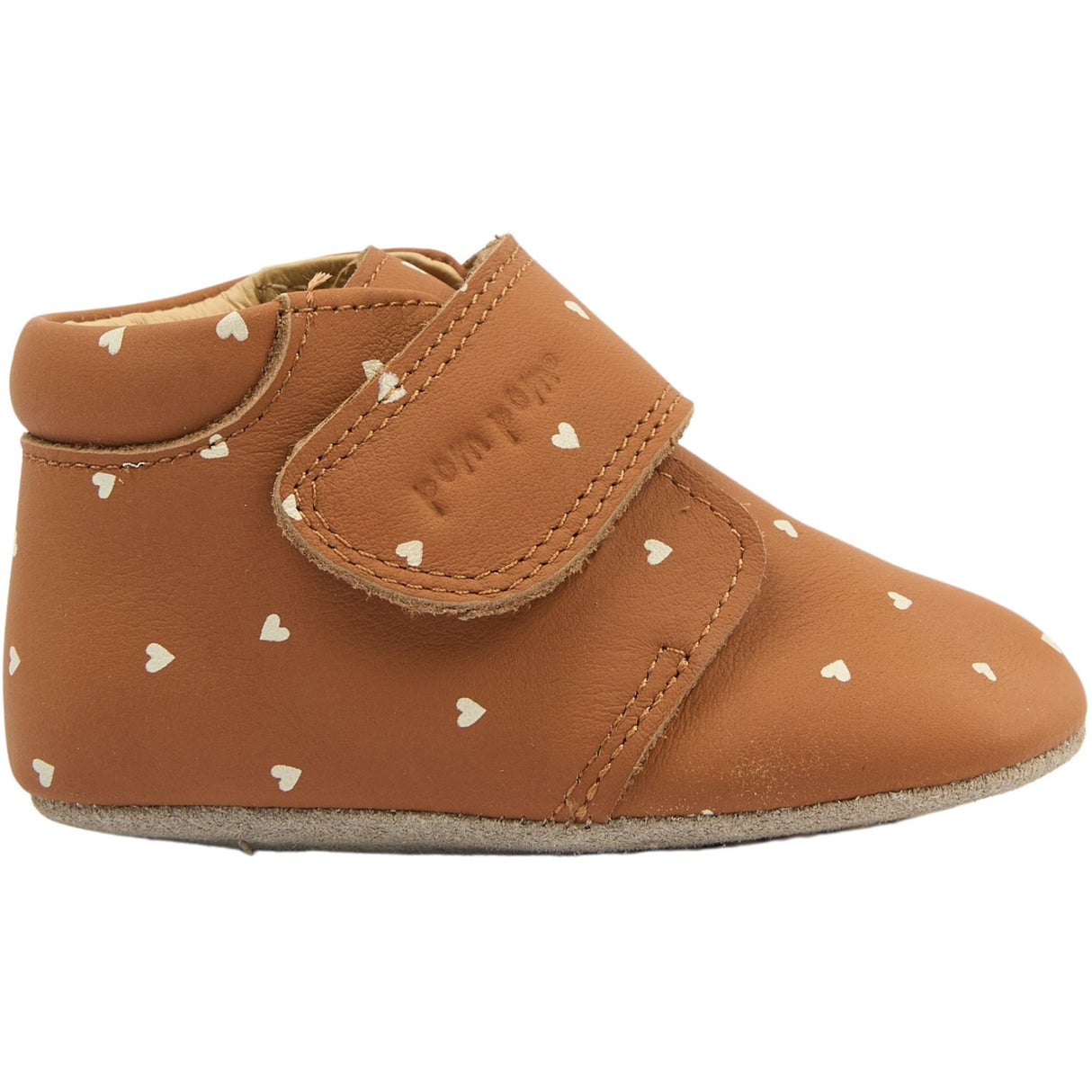 Pom Pom Caramel Café Heart AOP Piti Börjar AOP