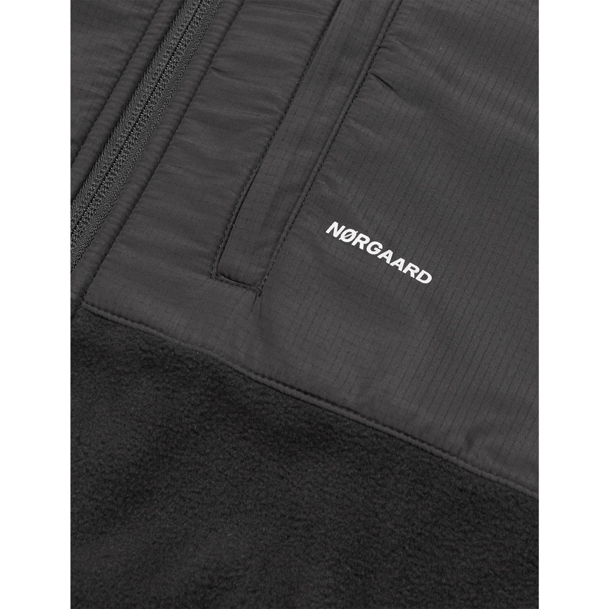 Mads Nørgaard Jet Black Soft Fleece Taki Jacka