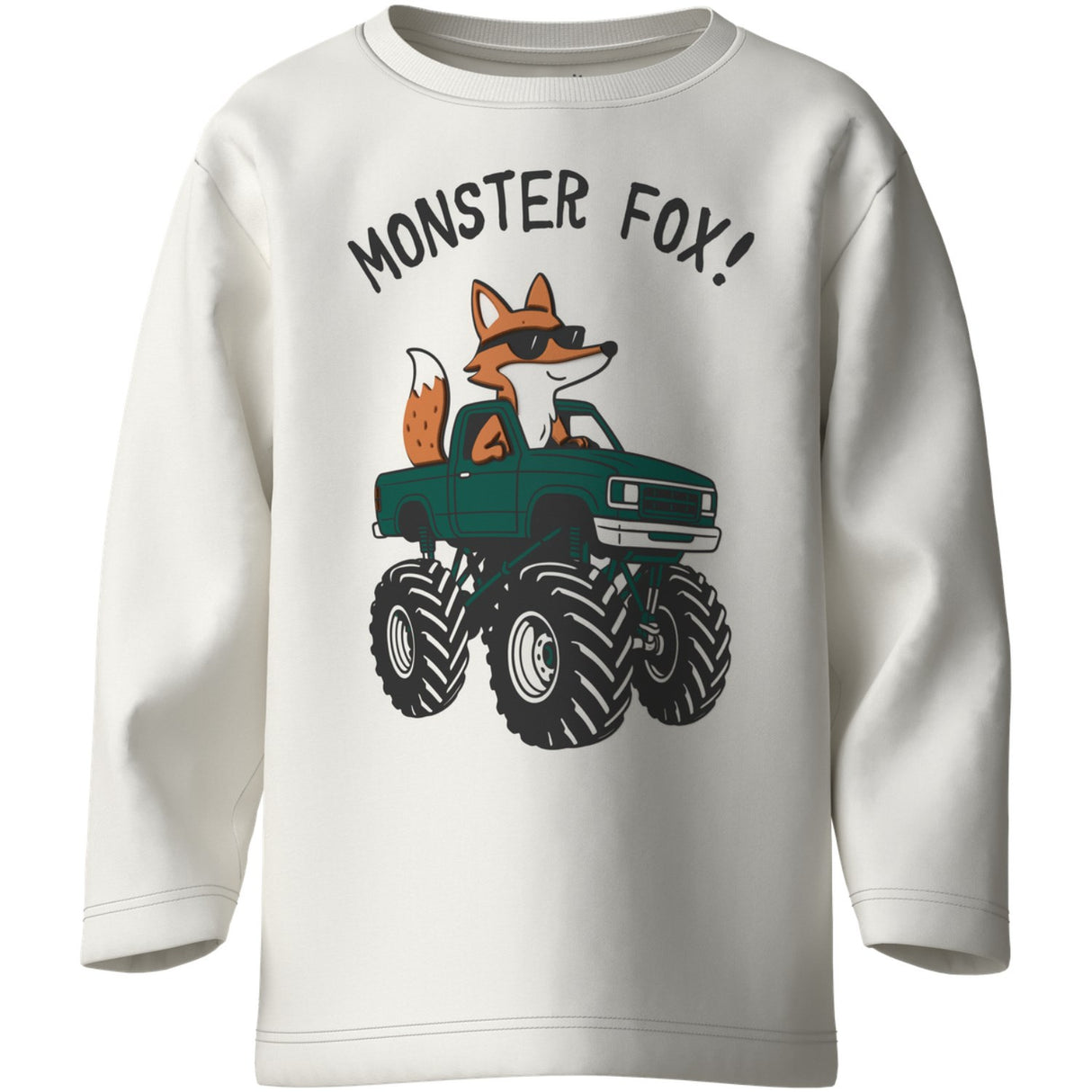 Name It Cloud Dancer Fox Truck Nmmvagno Ls Loose Topp