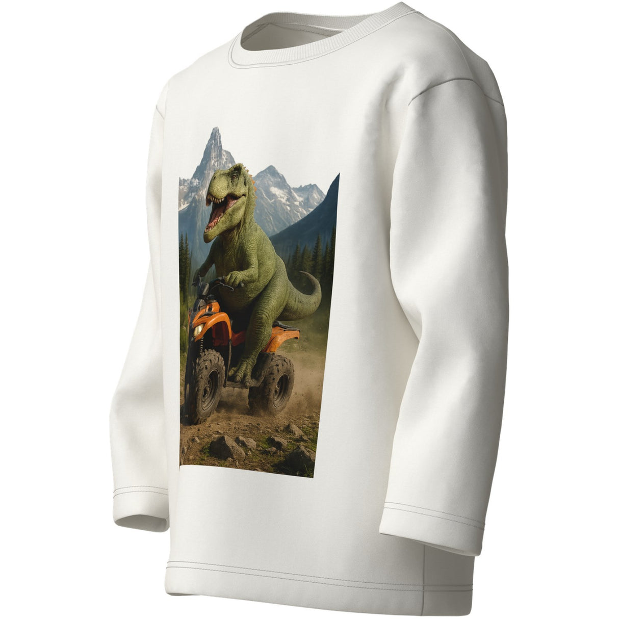 Name It Cloud Dancer Dino Nmmvoto Ls Nreg Topp