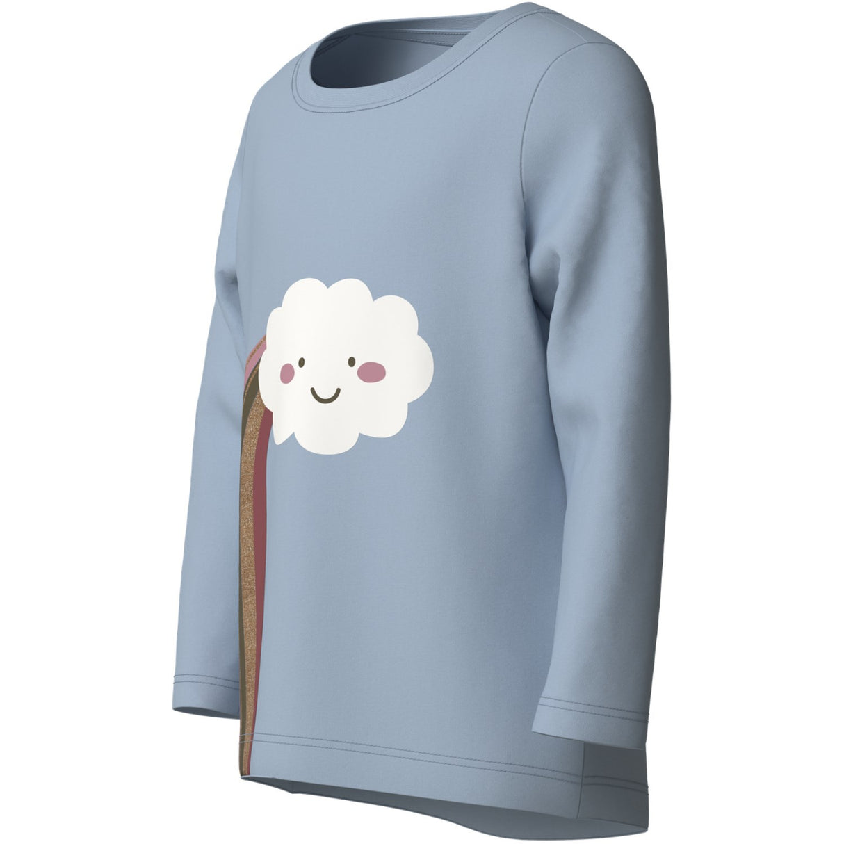 Name It Subdued Blue Cloud Nmfvix Ls Topp