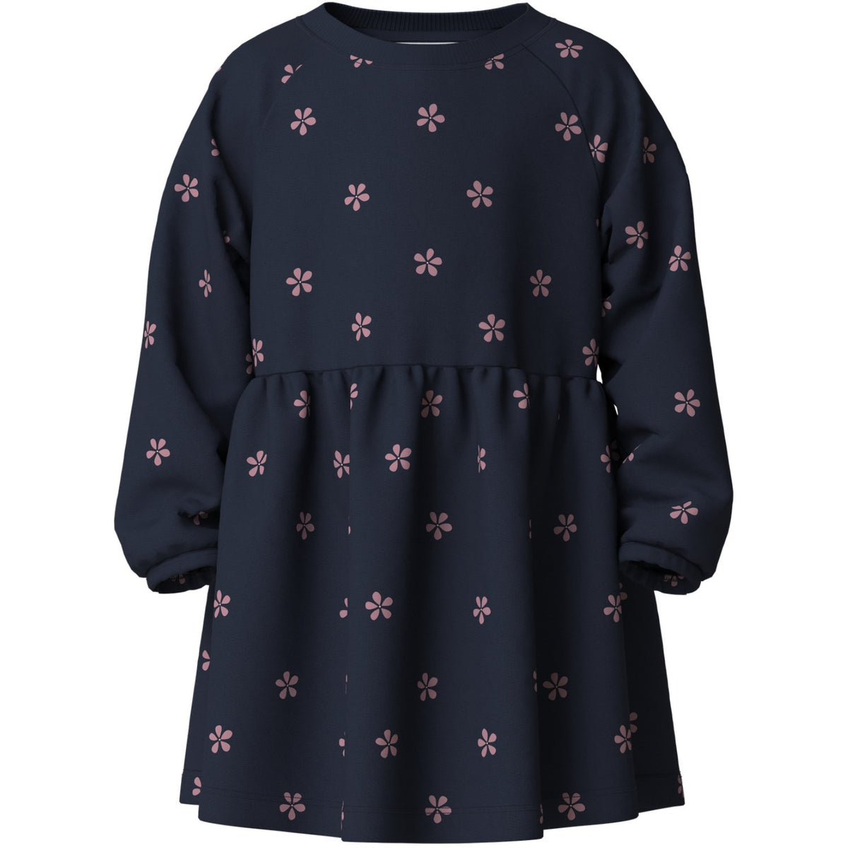 Name It Navy Blazer White Flower Nmfvolta Ls Swe Klänning Bru