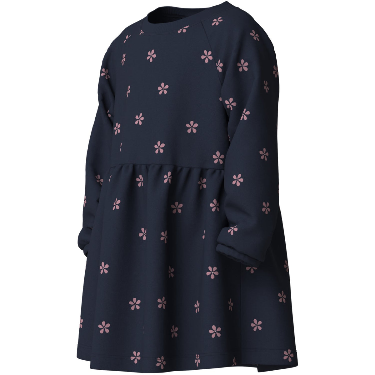 Name It Navy Blazer White Flower Nmfvolta Ls Swe Klänning Bru