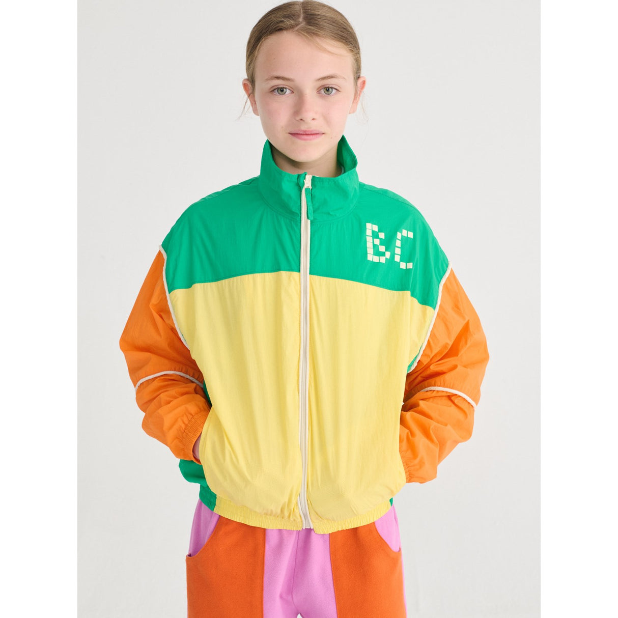 Bobo Choses Multicolor Square Bobo Choses Tracksuit Jacka