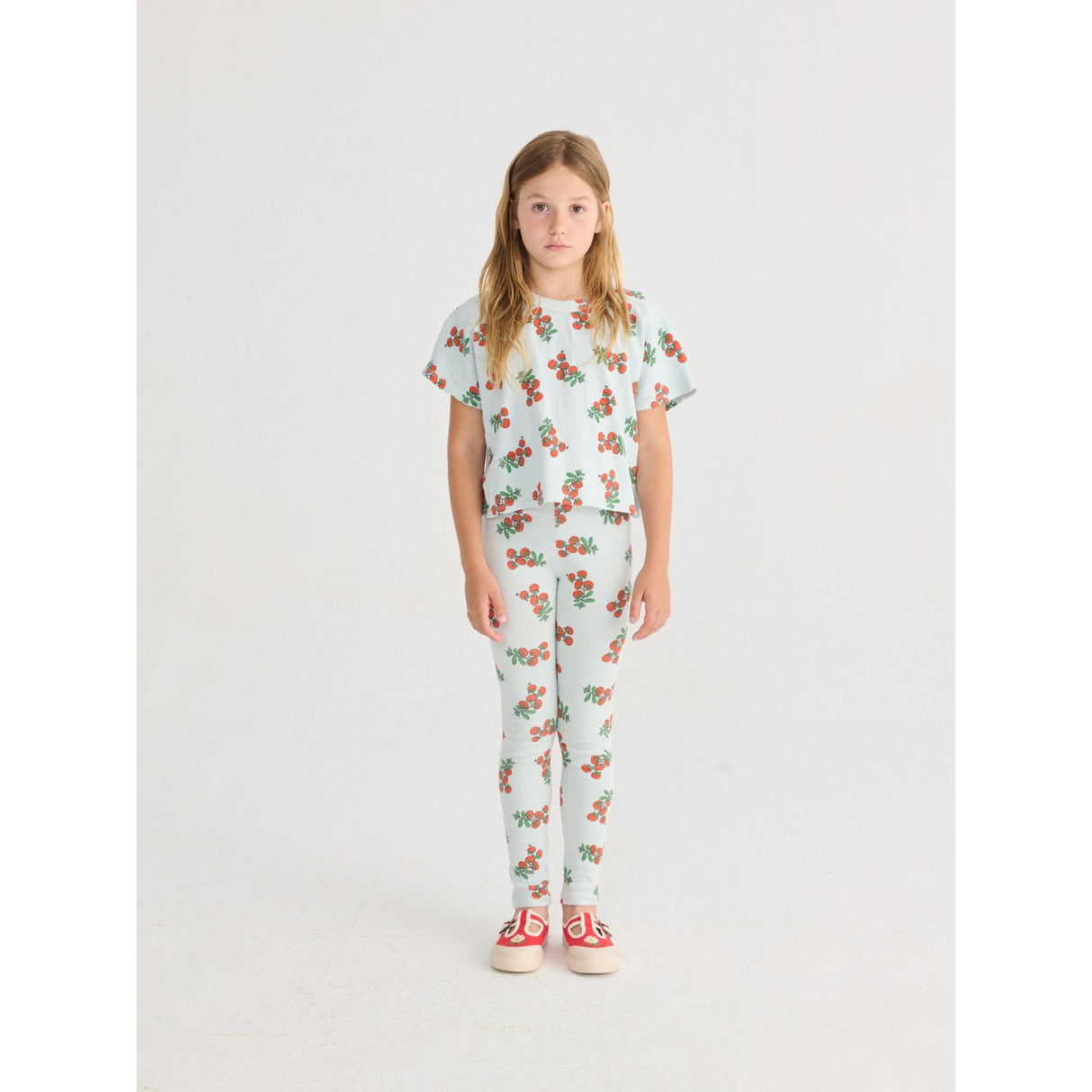 Bobo Choses Light Blue Juicy Tomatoes All Över Leggings