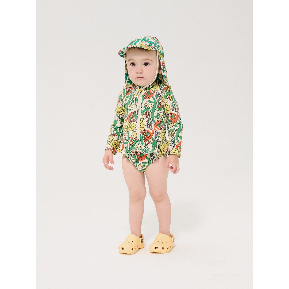 Bobo Choses Multicolor Färg Herbalist All Över Swim Overall