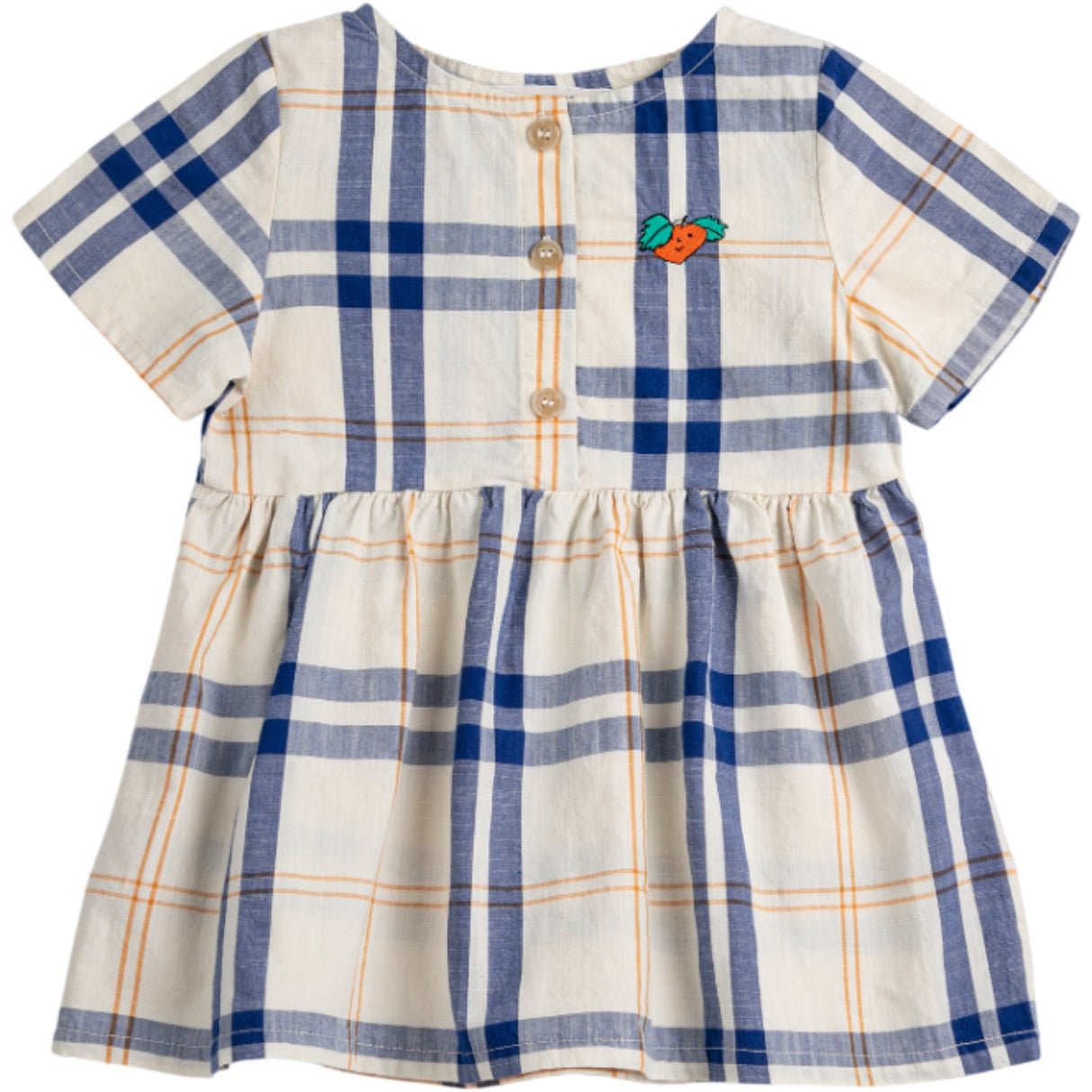 Bobo Choses Multicolor Fun Tartan Woven Klänning