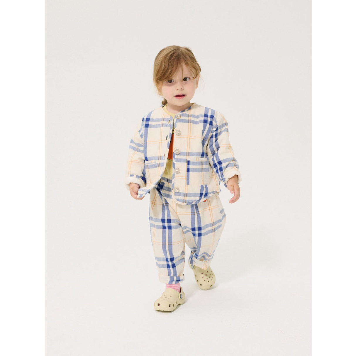 Bobo Choses Multicolor Fun Tartan Woven Byxor