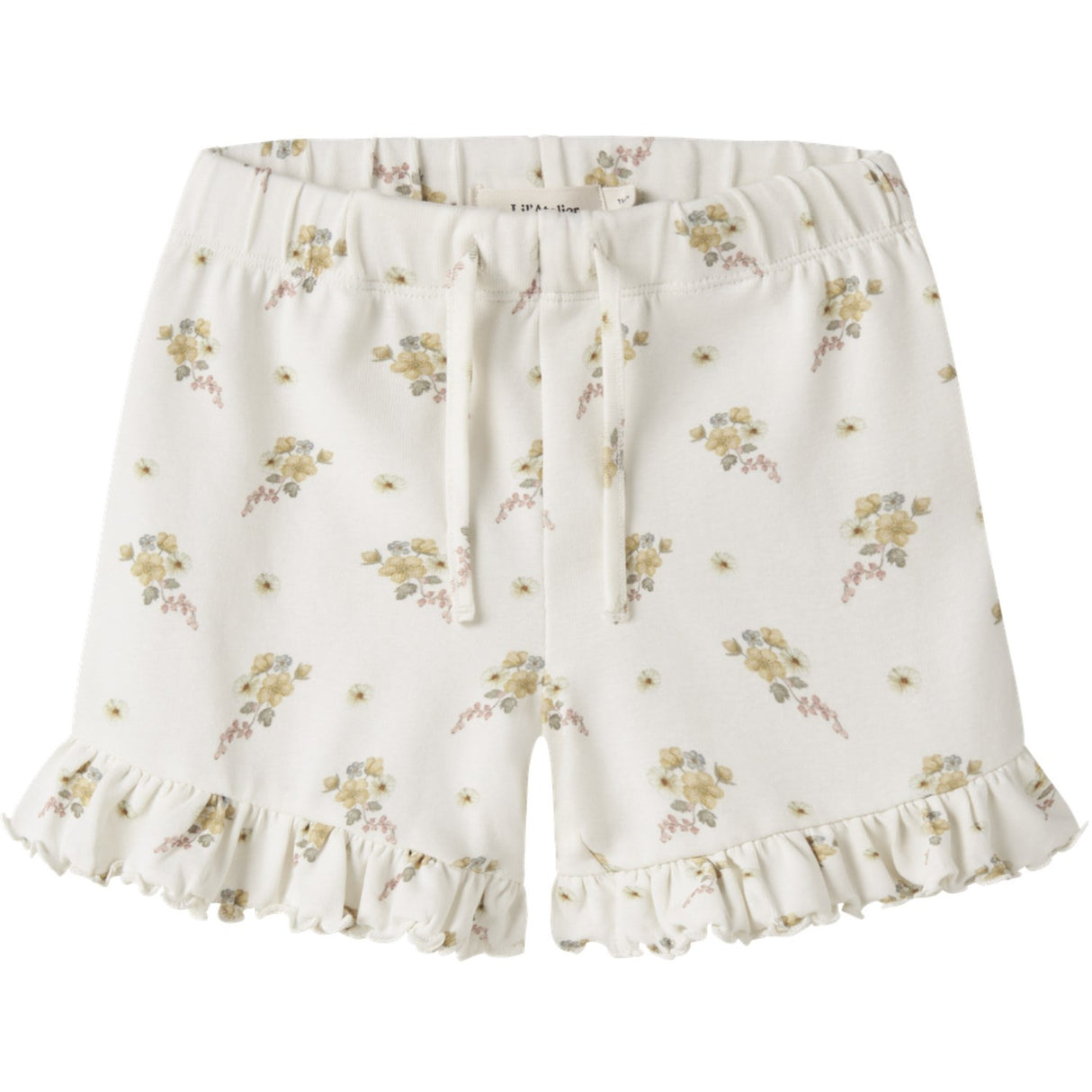 Lil'Atelier Coconut Milk Flower Nmfgayo Sen Shorts Lil