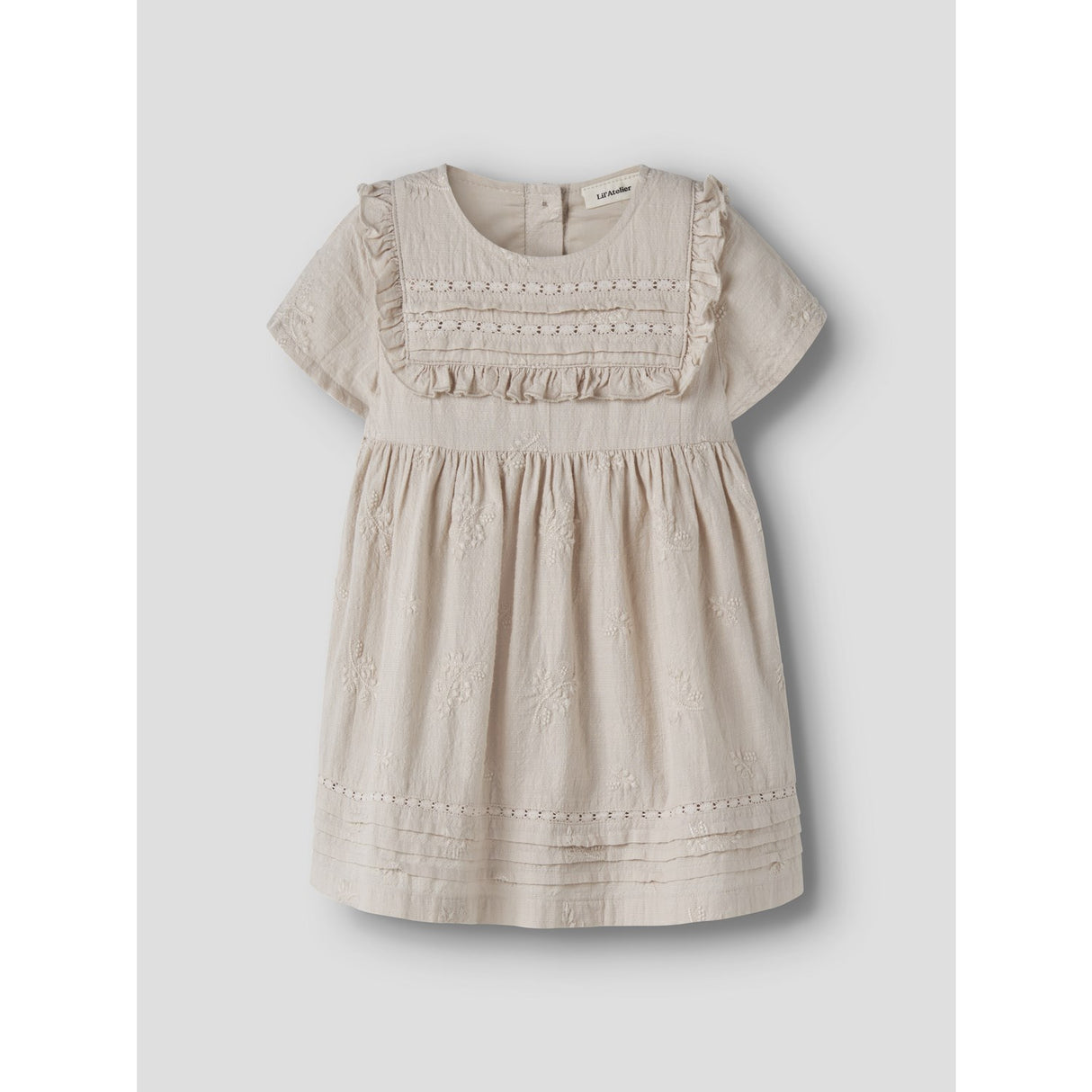 Lil'Atelier Pumice Stone Nmfferonia Ss Loose Klänning Lil