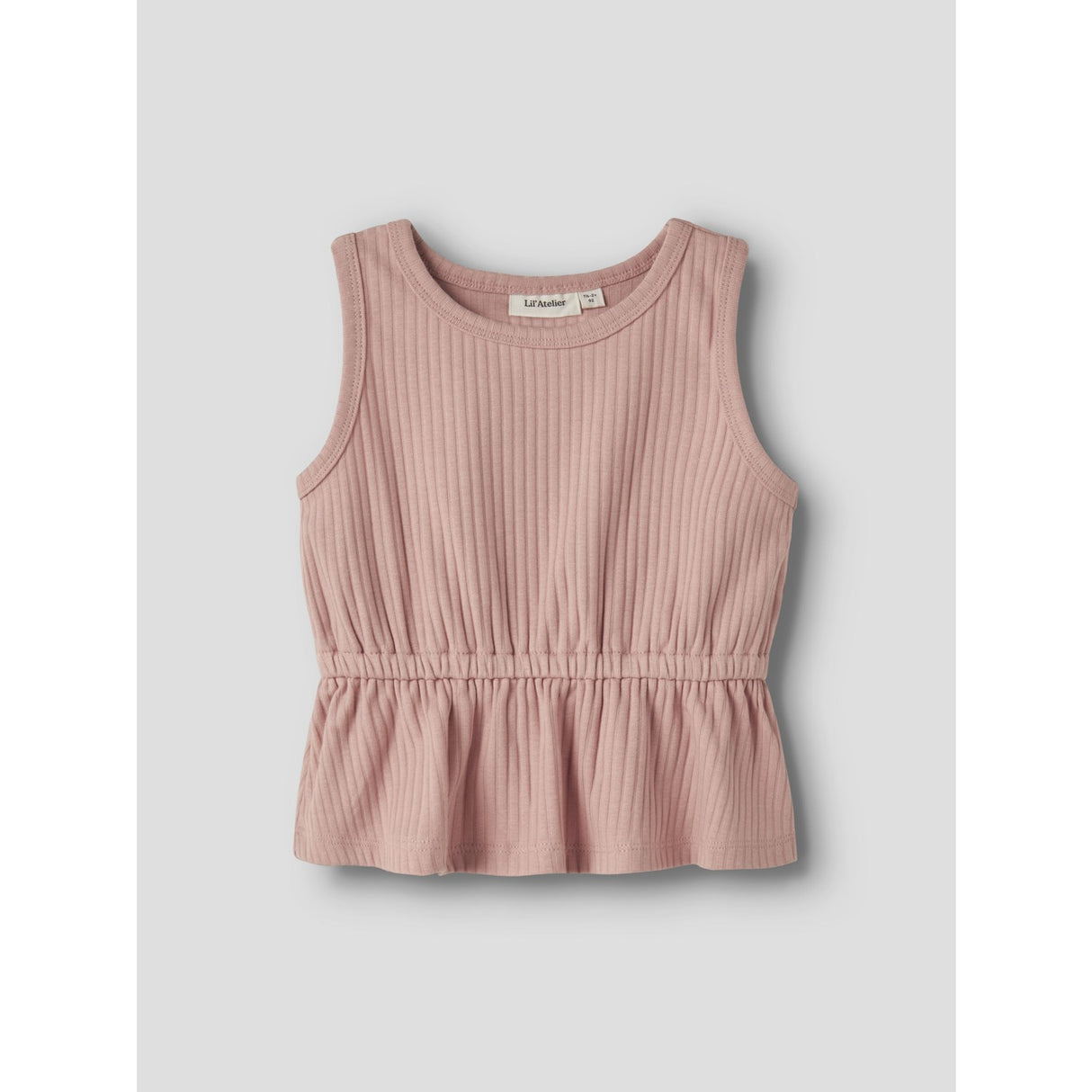 Lil'Atelier Rose Tan Nmfsaseline Sl Loose Topp Lil