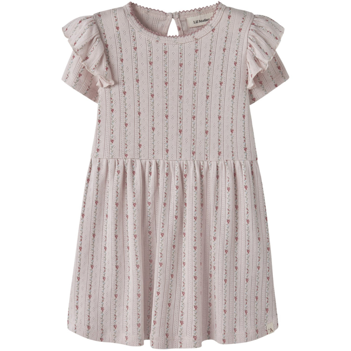 Lil'Atelier Morganite Flower Nmfrachello Duna Ss Klänning Lil