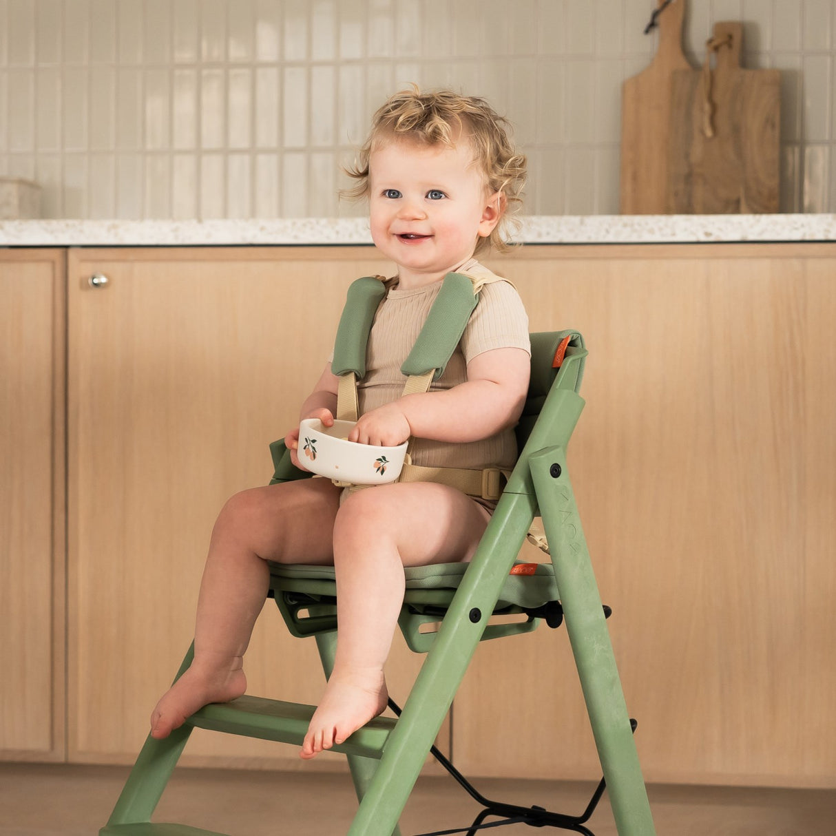 KAOS Mineral Green KLAPP® Jr. Harness & Hynde Sett