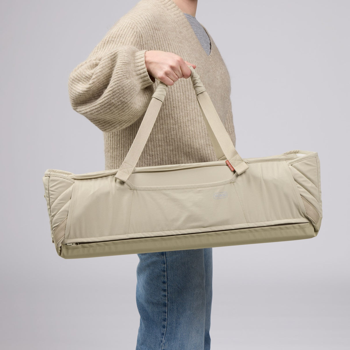 Voksi® Seashell Sand Leaf Carry Me Inklusiv Sun Canopy Och Mosquito Net Bundle