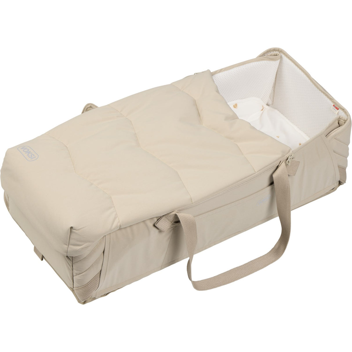 Voksi® Seashell Sand Leaf Carry Me Inklusiv Sun Canopy Och Mosquito Net Bundle