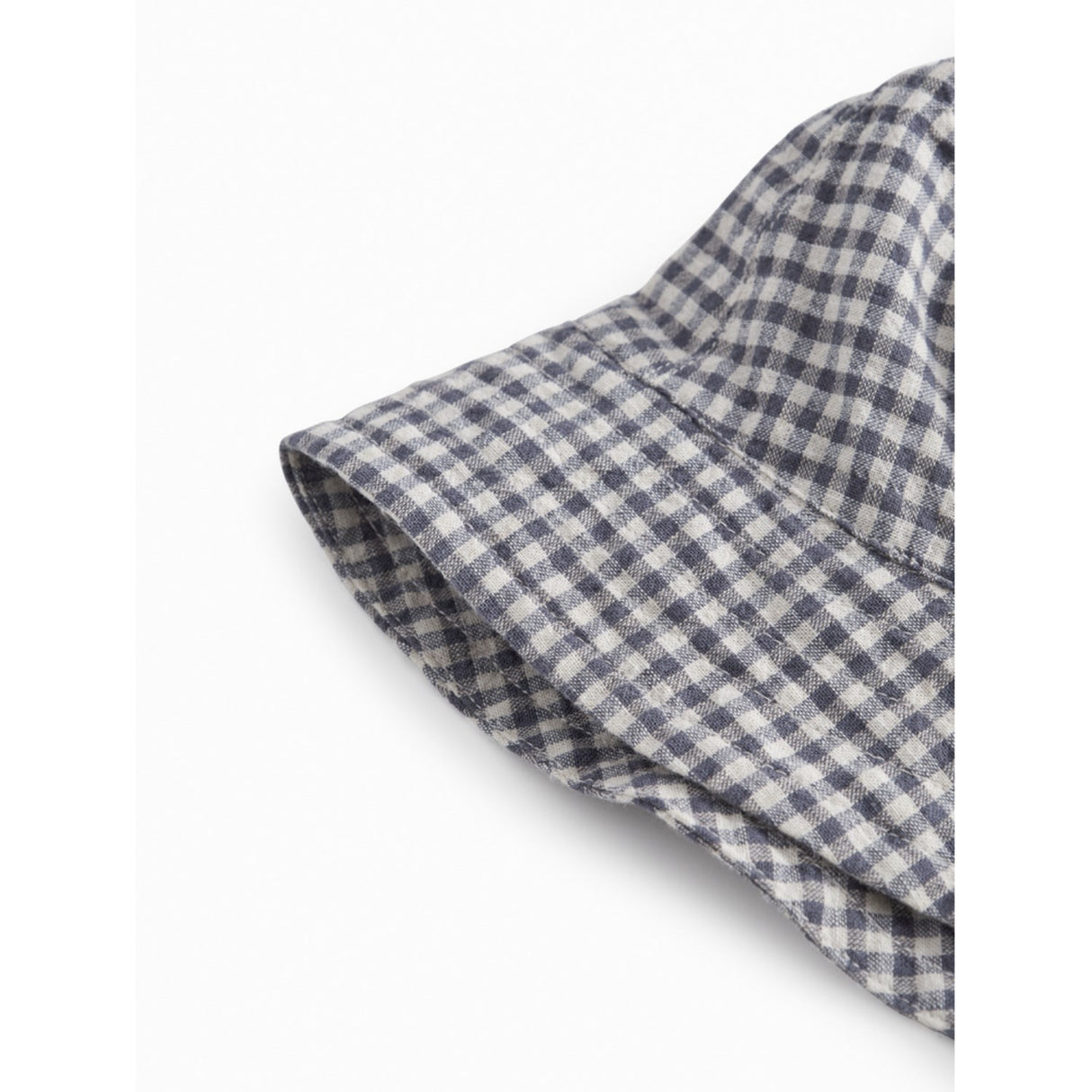 MarMar Cotton Linen Marine Check Arida Mössa