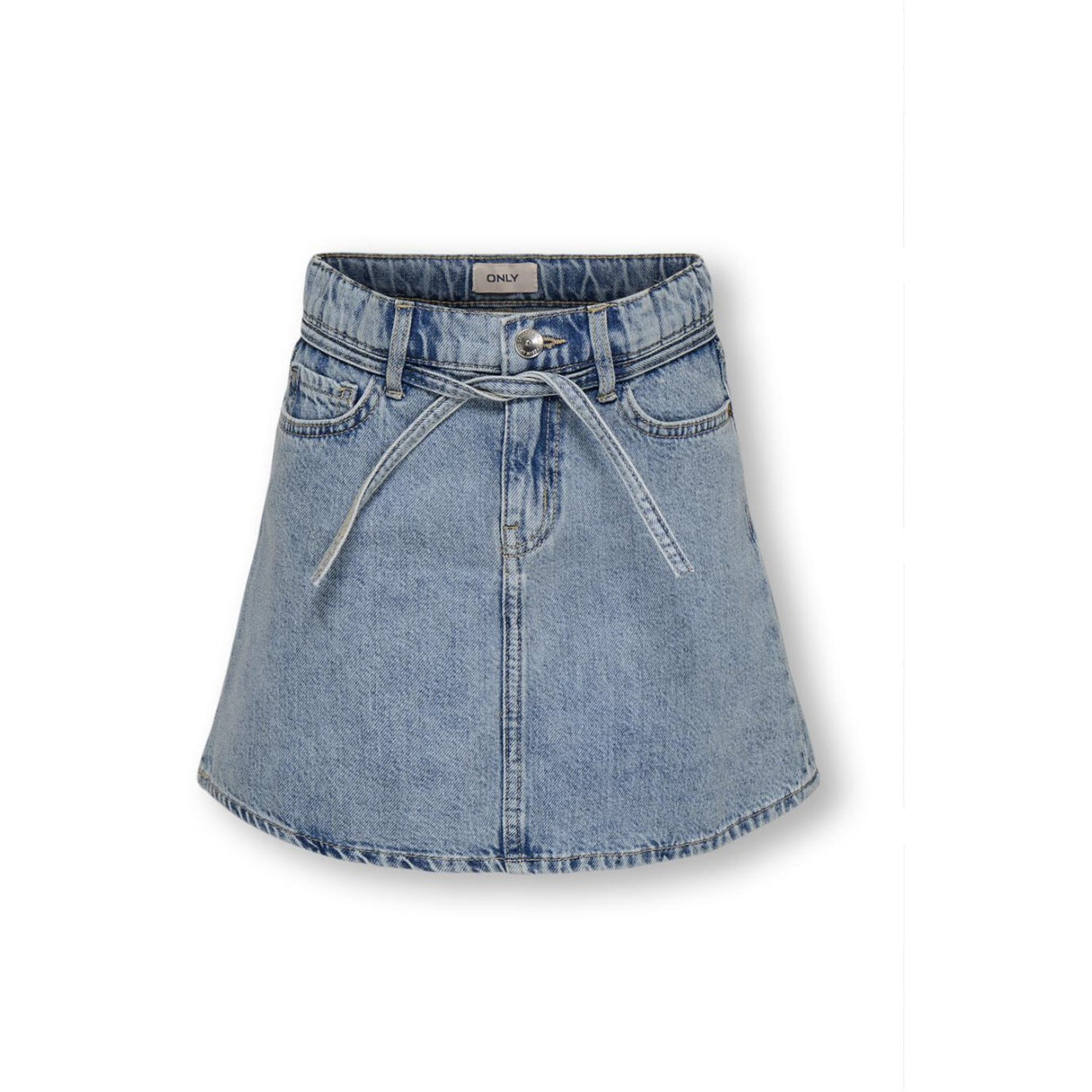 kids ONLY Light Blue Denim Kogeden Bälte A-Skirt Dnm Pim