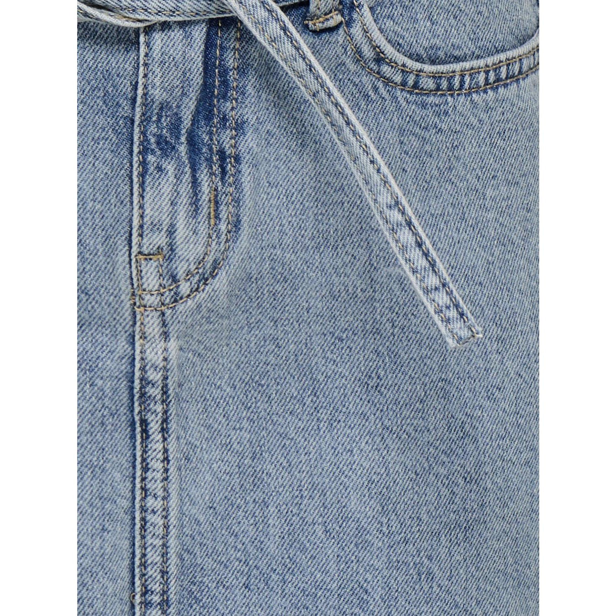 kids ONLY Light Blue Denim Kogeden Bälte A-Skirt Dnm Pim