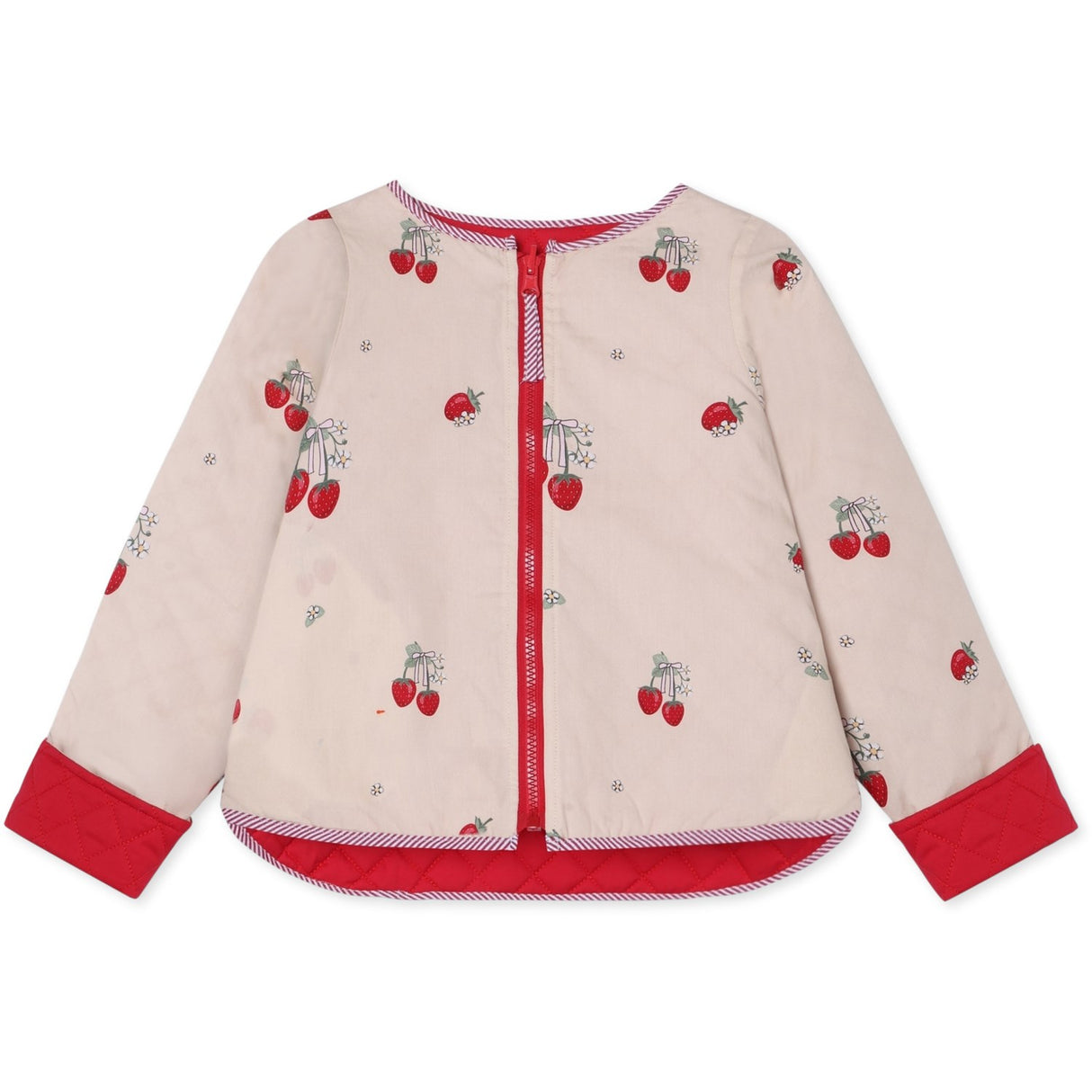 Fliink Sandshell Aop Kota Vändbar Strawberry Jacka