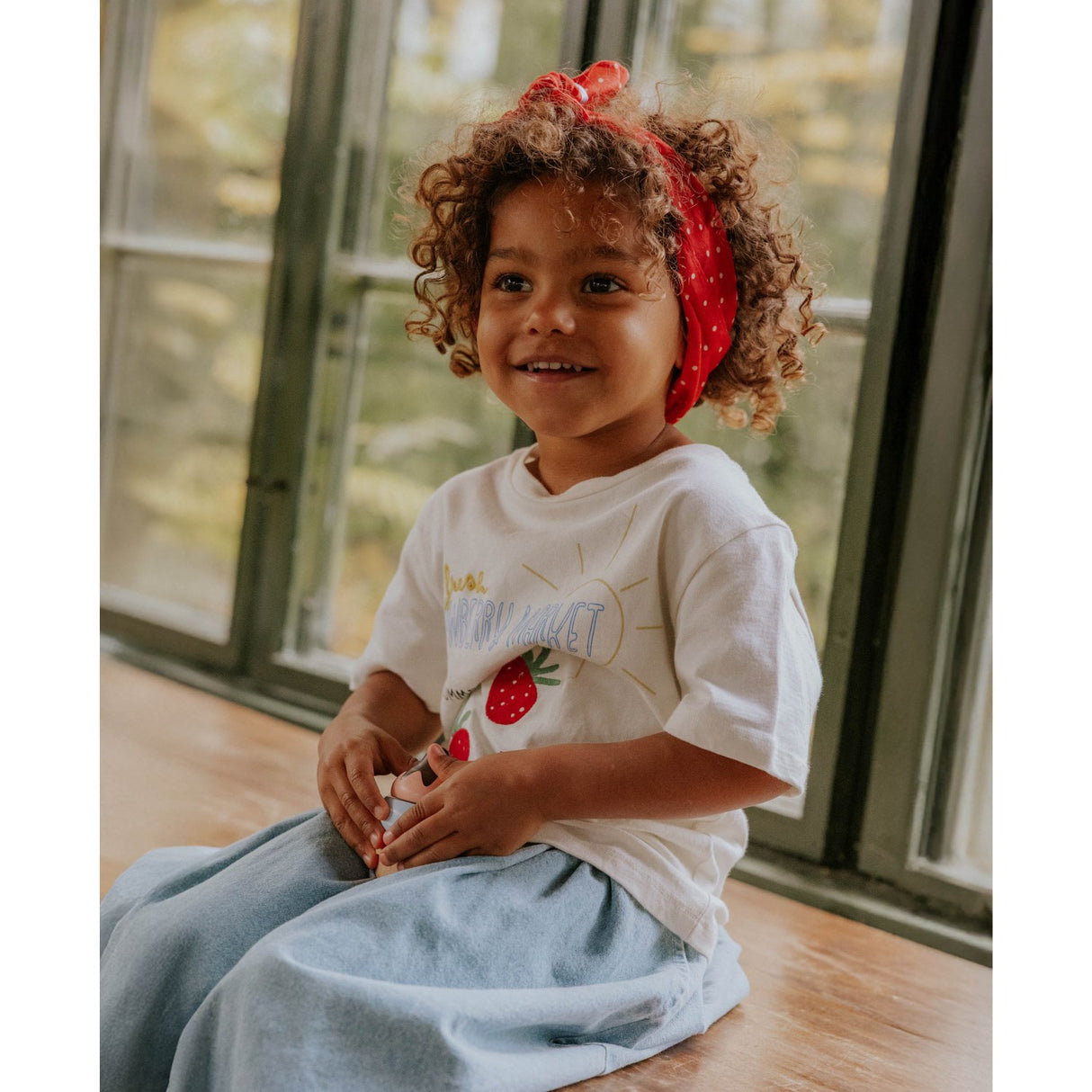 Fliink Light Denim Blue Don Denim Kjol