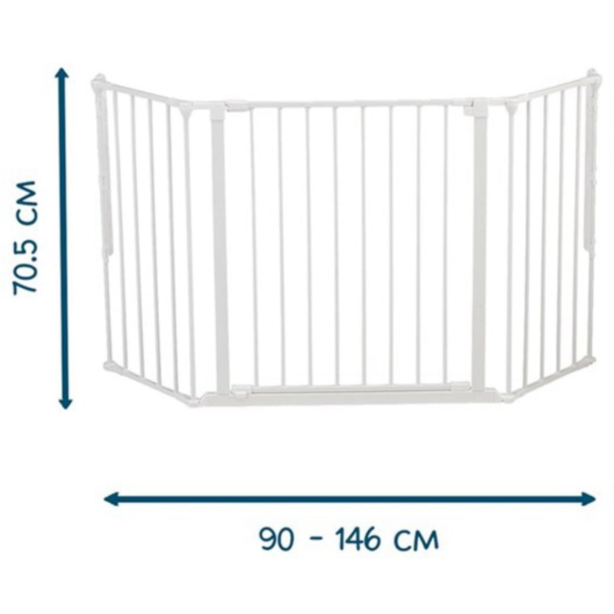 BabyDan Hvid Flex M, Hvid