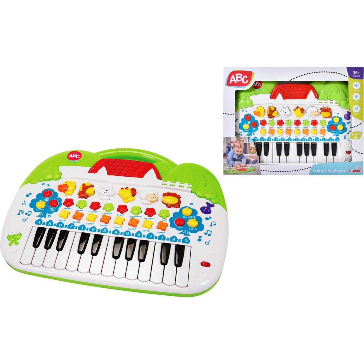 Simba Toys ABC Animal Keyboard