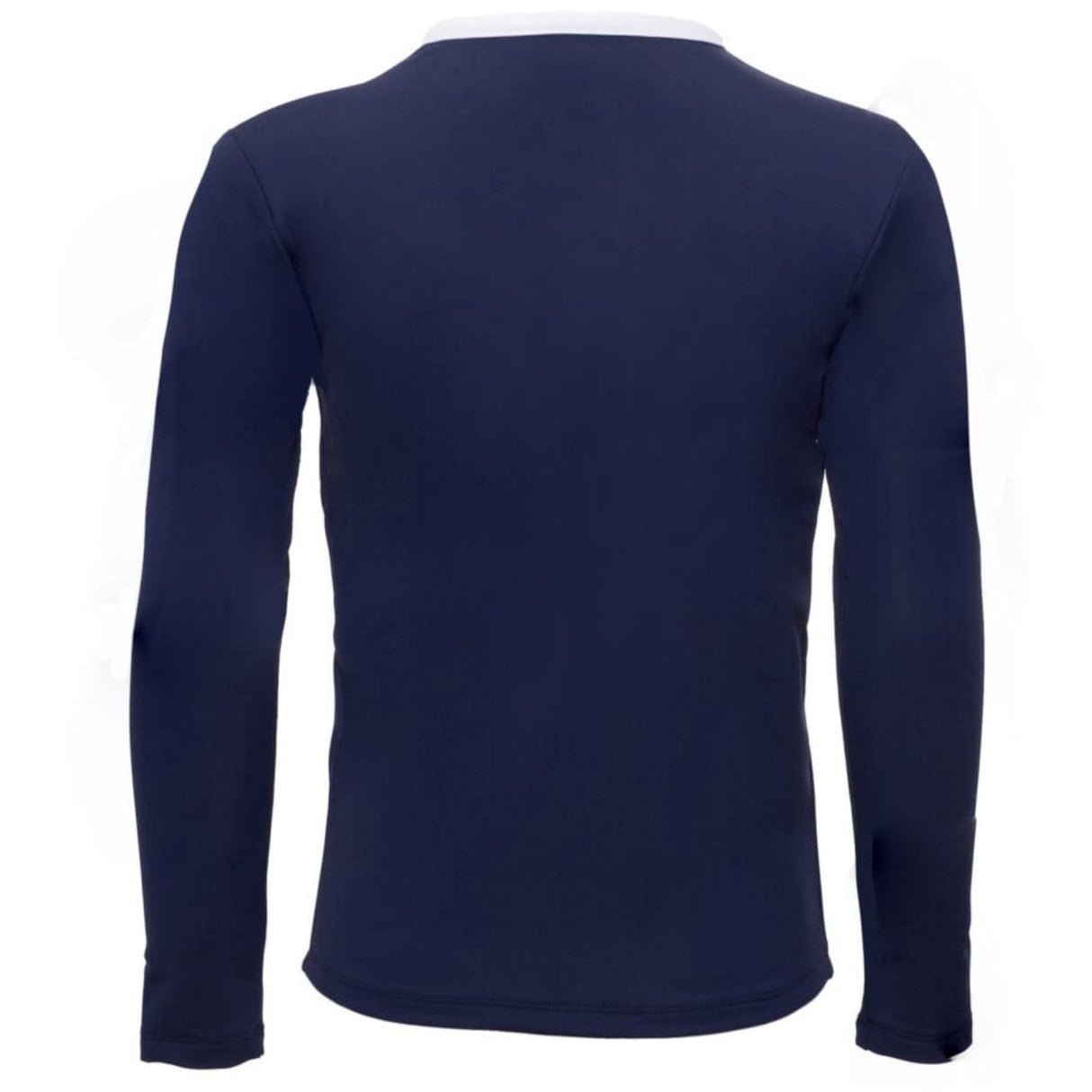 Petit Crabe Blue Basic Dragkedja Uv-Swim Skjorta L/S