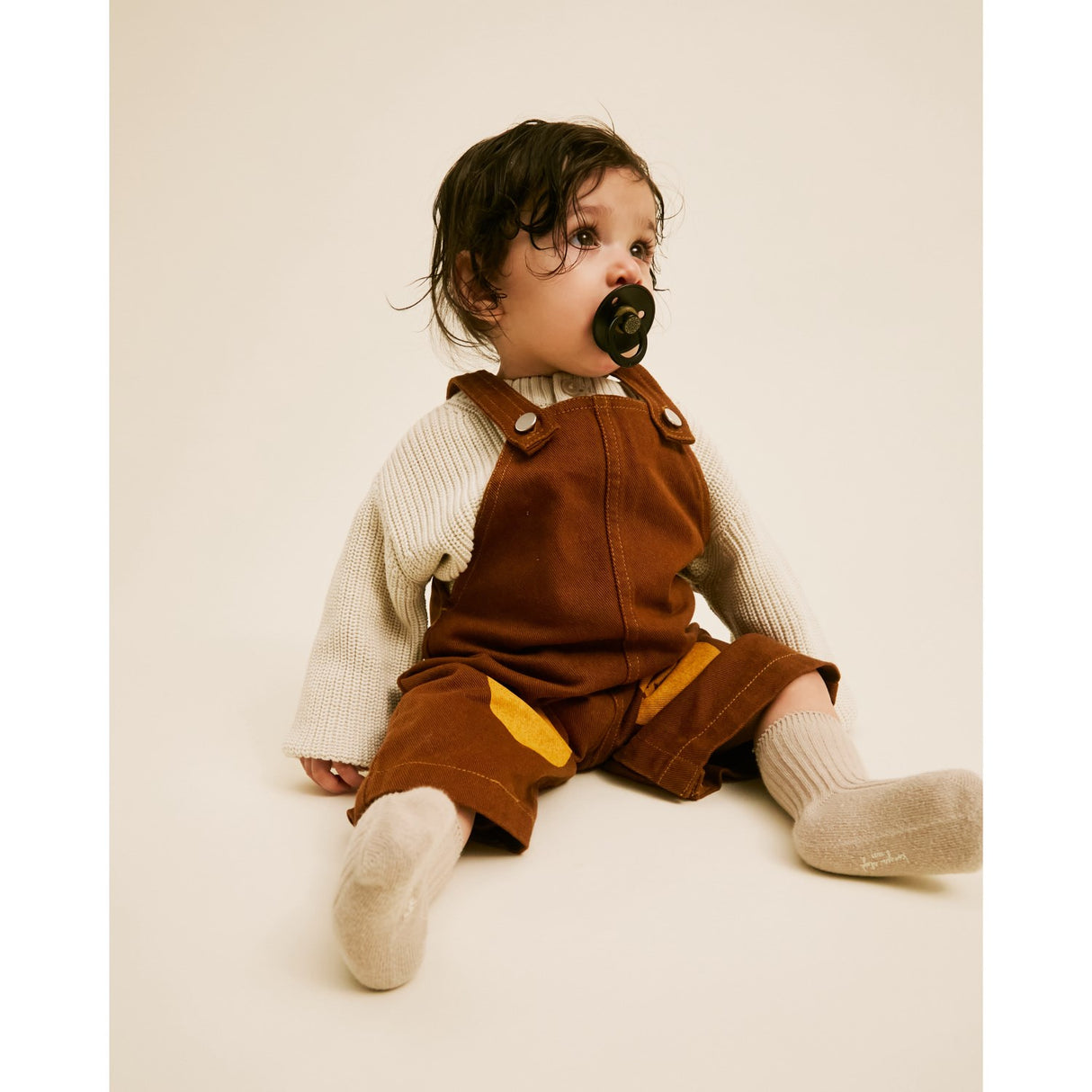 Bibs Ivory Gold Black Gold Napp Studio Colour 4 Pack Noor & Layl Latex