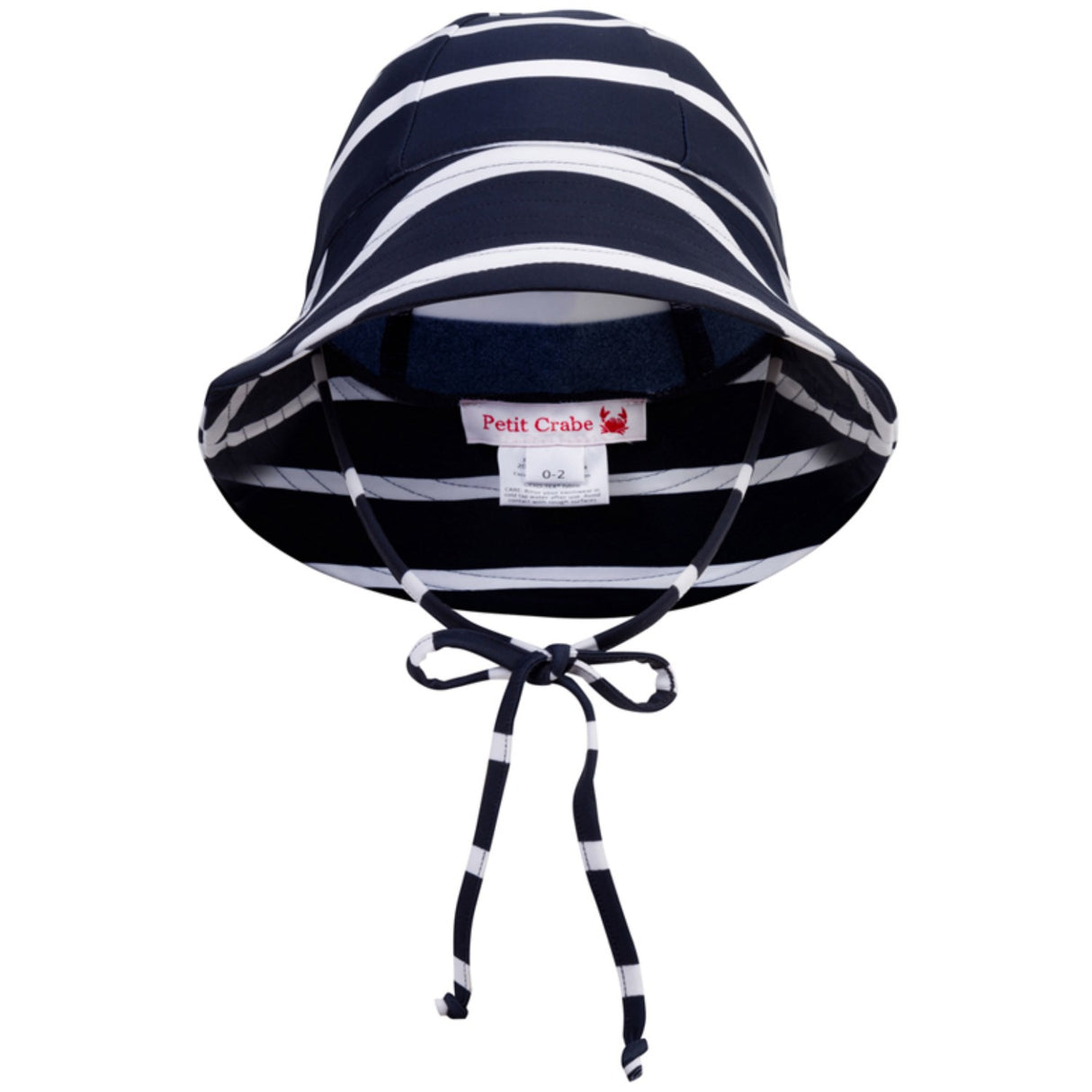 Petit Crabe Blue/White Frey Solhatt