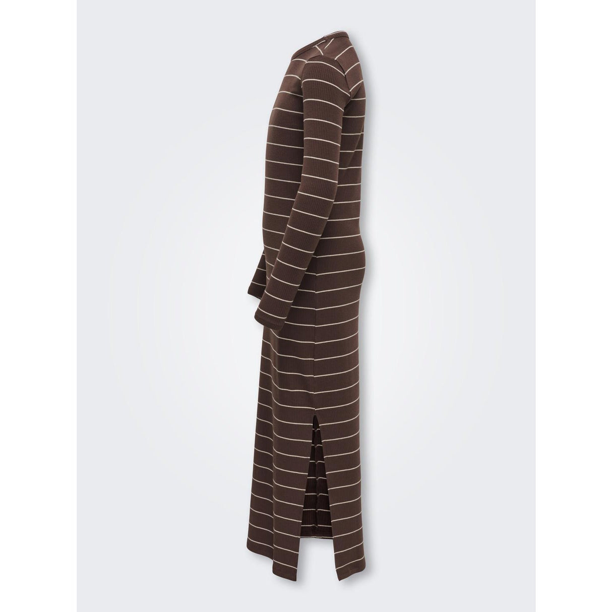 kids ONLY Chicory Coffee Pumice Stone Koglupe Kenya Ls Stripe Klänning Jrs