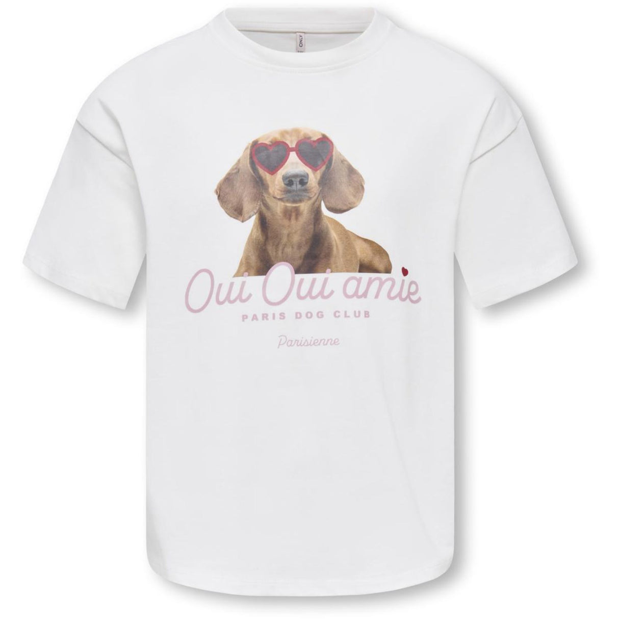 kids ONLY Cloud Dancer Oui Kogbilly Ss Relax Print Tee Jrs