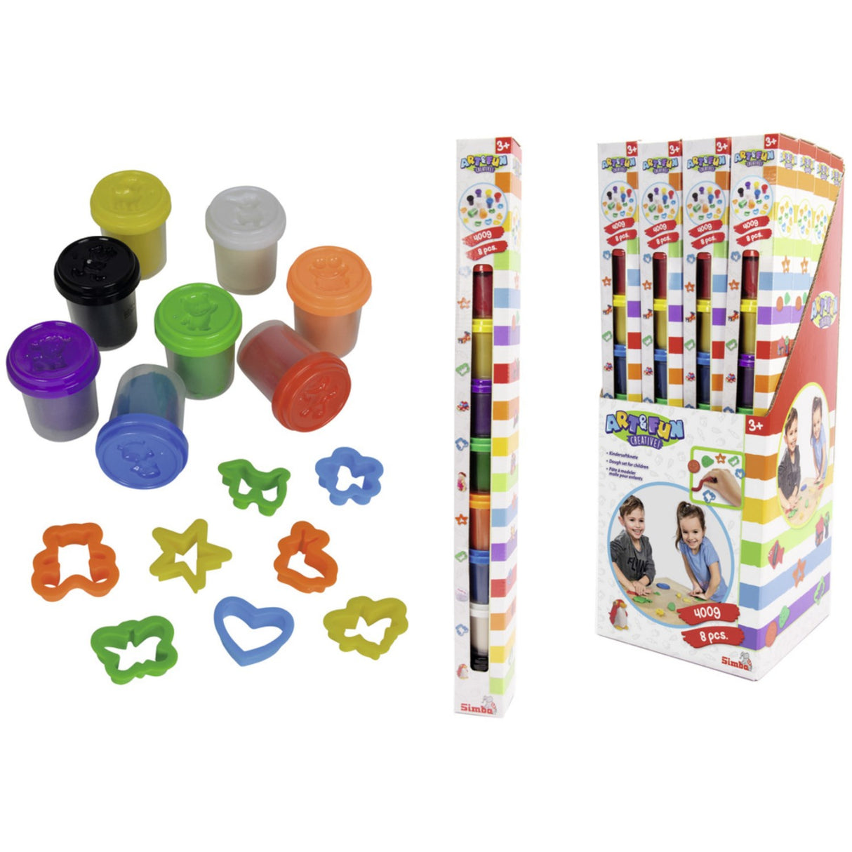 Simba Toys A&F Dough Pots In Tube