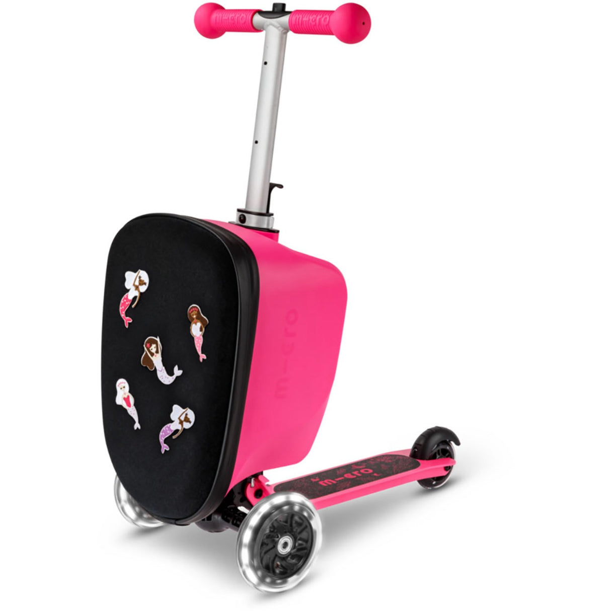Micro Luggage Junior Velcro - Rosa