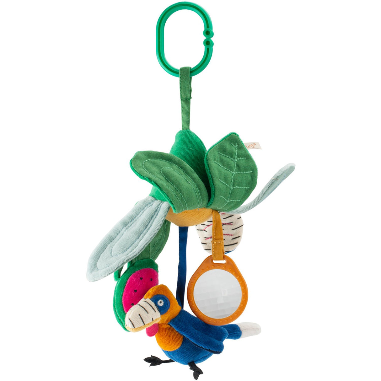 Moulin Roty Aktivitetsblomma med hängande - La Forêt Mawa