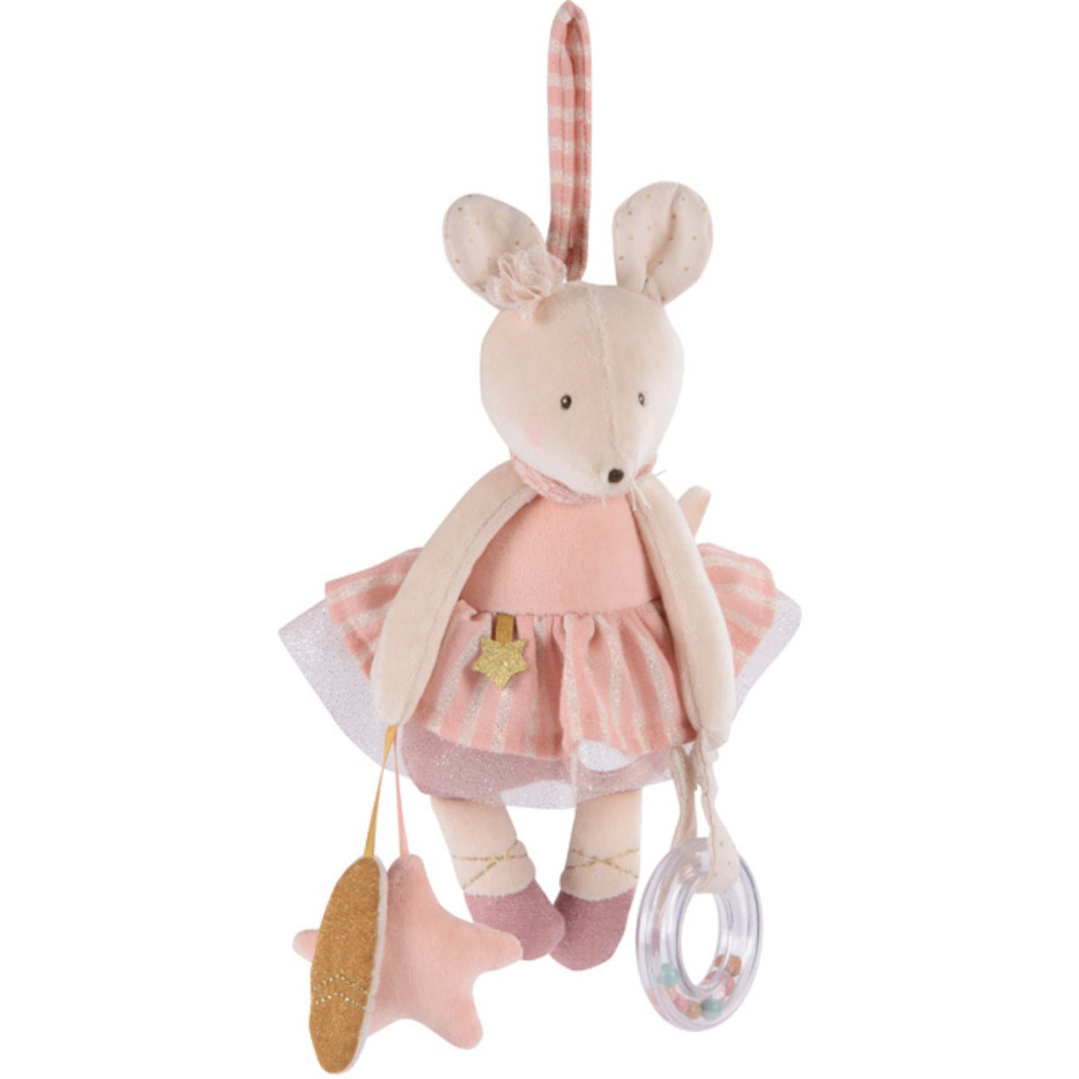 Moulin Roty Aktivitetsmus med fjädring - La Petite Ecole de Danse